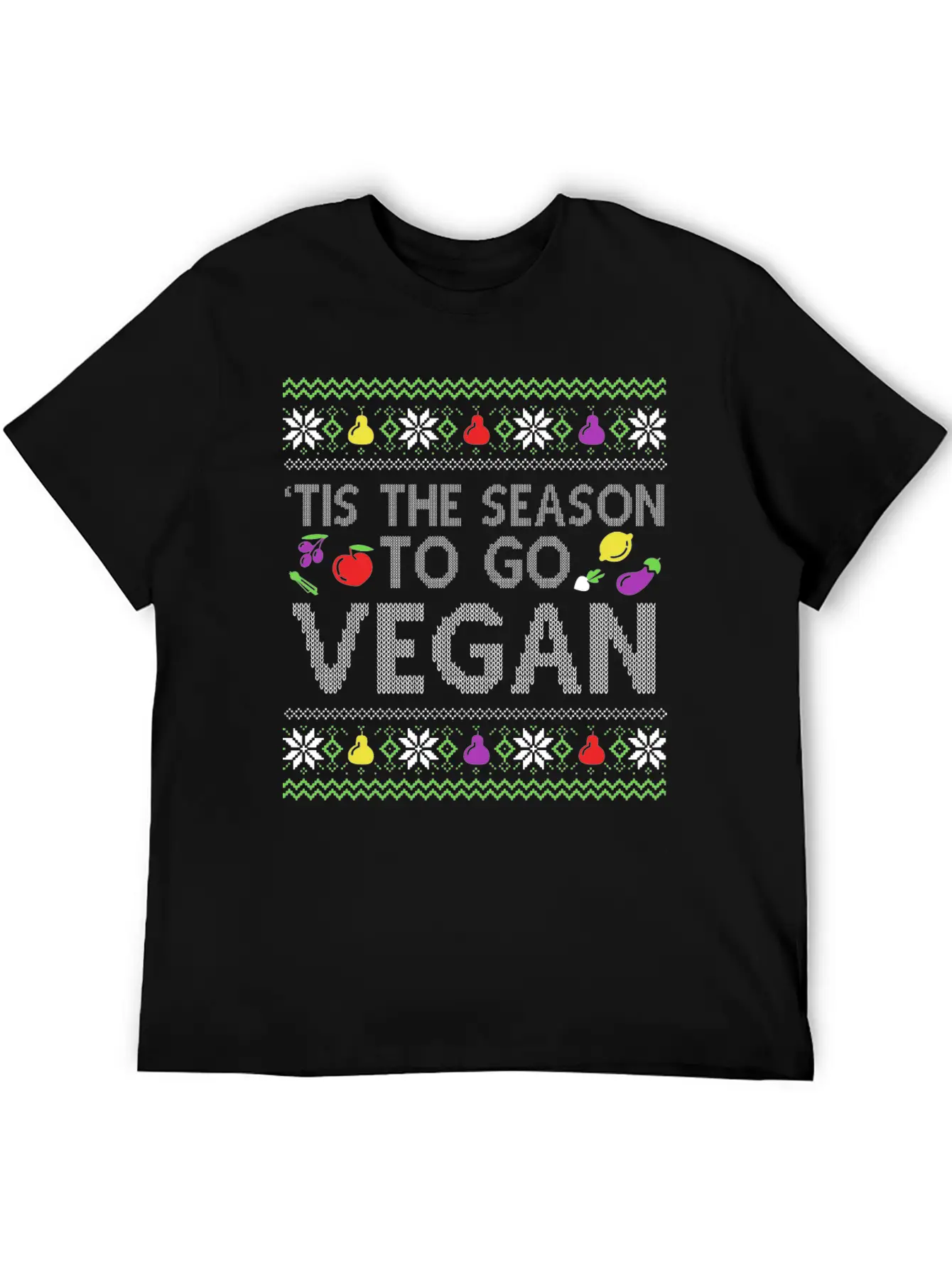 This Is The Seasons To Go Vegan Veganism Stylish Everyday T-Shirt – Unisex Basic Cotton Tee