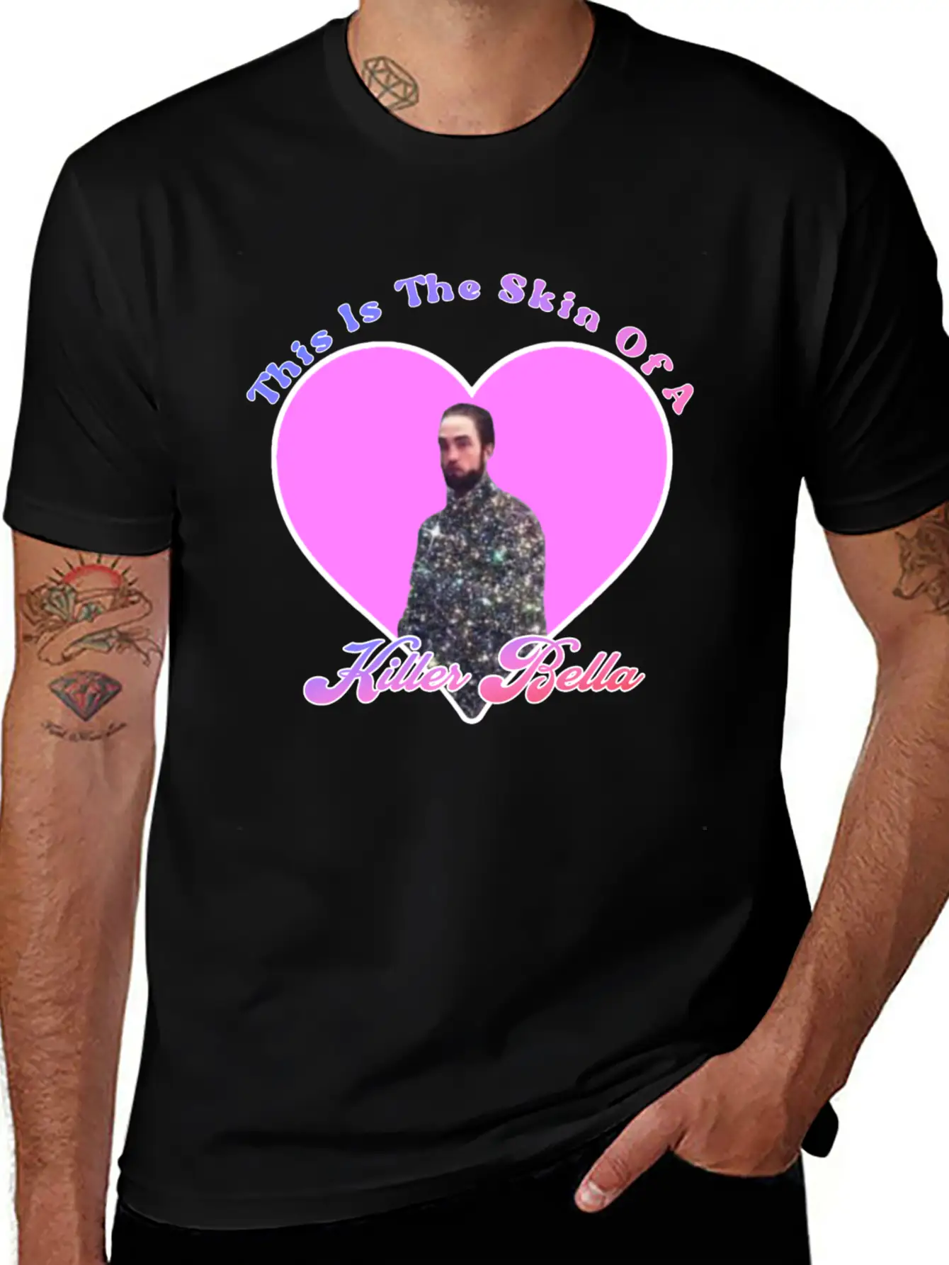 This Is The Skin Of A Killer Bella Stylish Everyday T-Shirt – Unisex Basic Cotton Tee