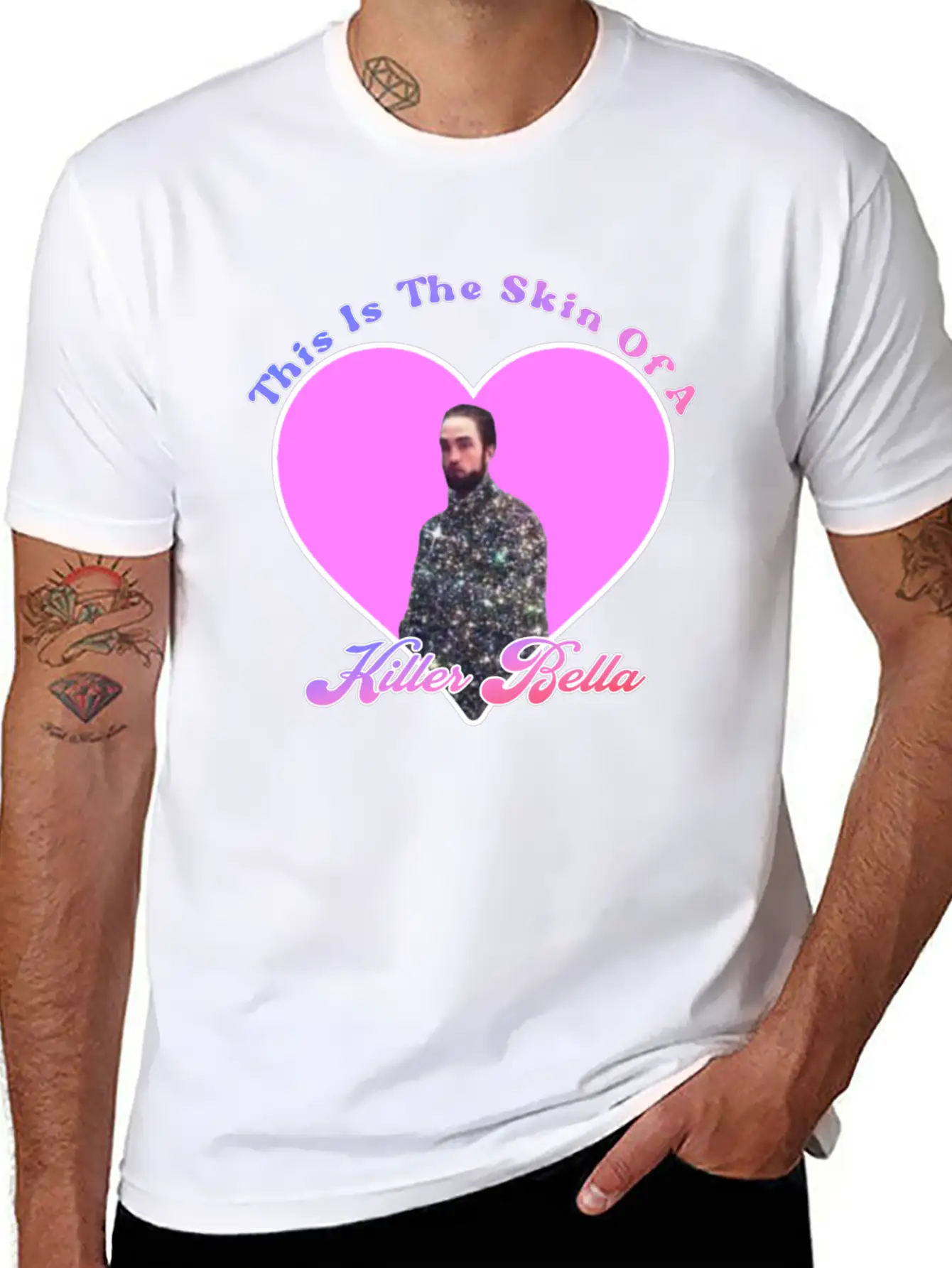 This Is The Skin Of A Killer Bella Stylish Everyday T-Shirt – Unisex Basic Cotton Tee