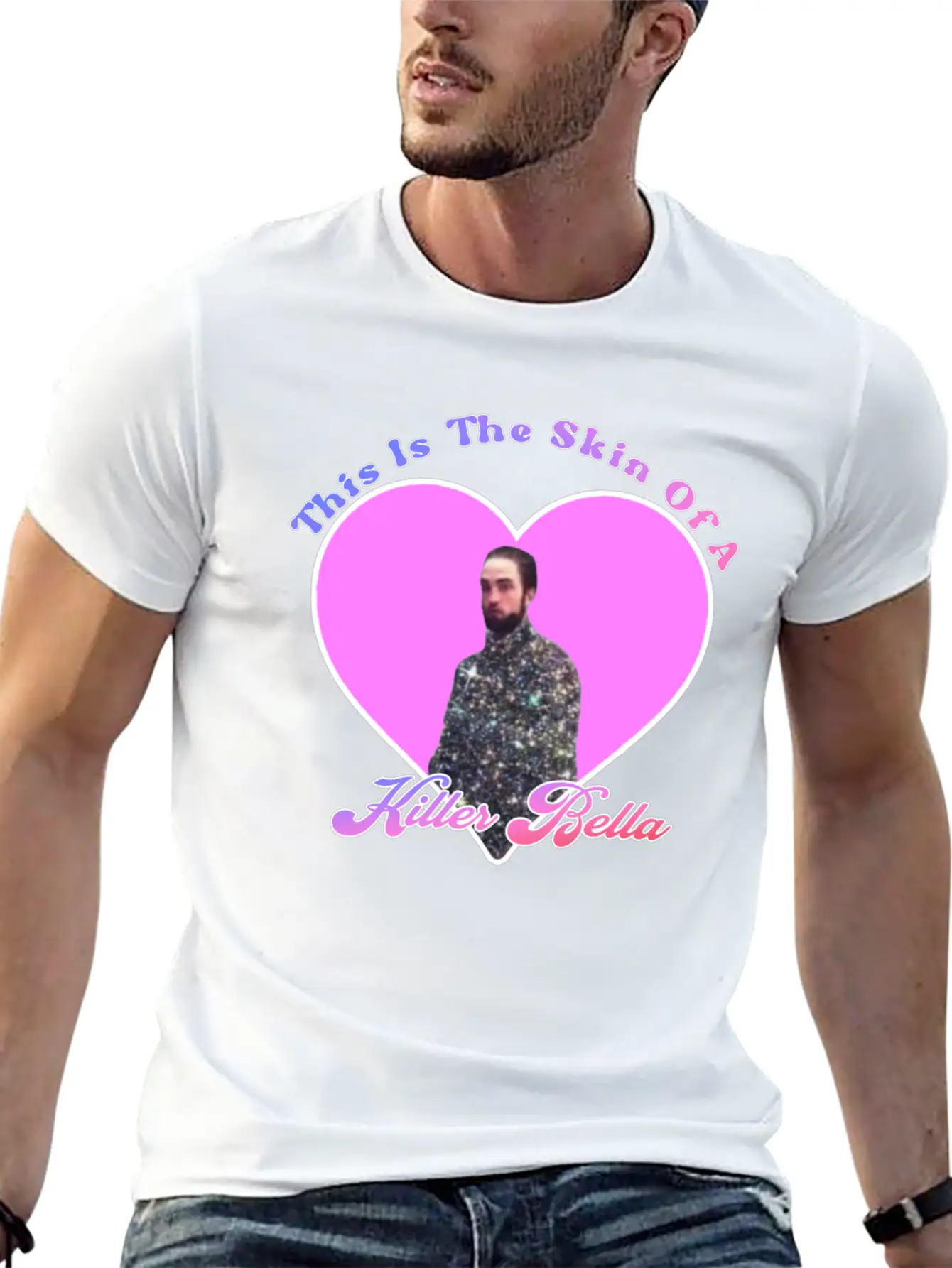 This Is The Skin Of A Killer Bella Stylish Everyday T-Shirt – Unisex Basic Cotton Tee