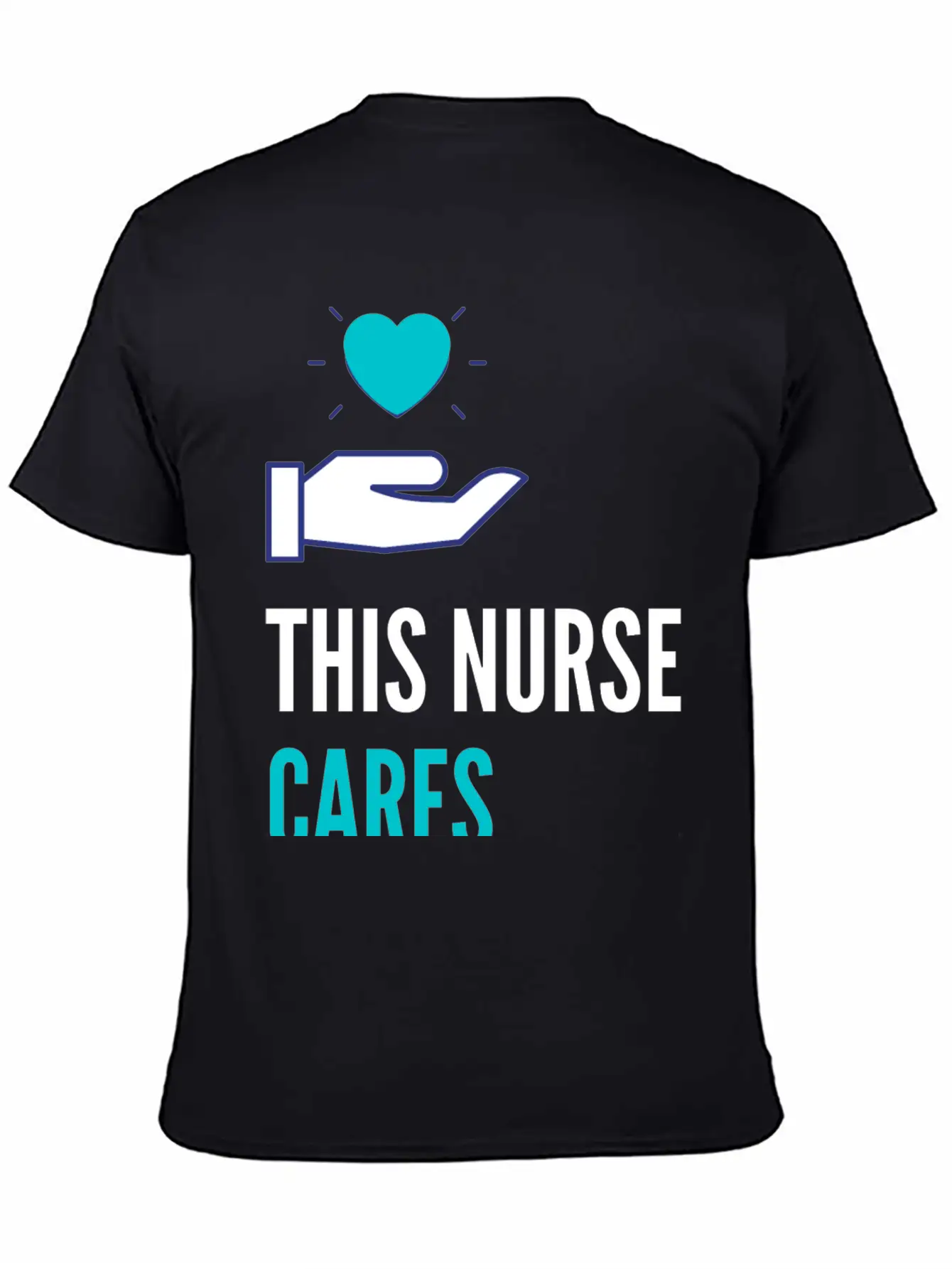 This Nurse Cares Stylish Everyday T-Shirt – Unisex Basic Cotton Tee