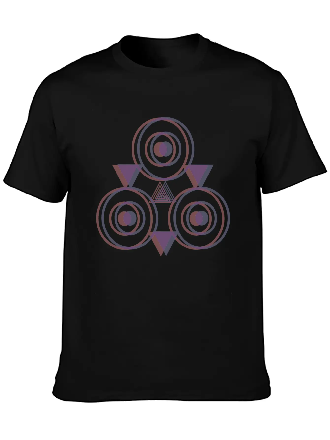 Three-Eyed Night Owl (Double Vision) Unisex Short Sleeve Soft Cotton T-Shirt – Casual Everyday Wear