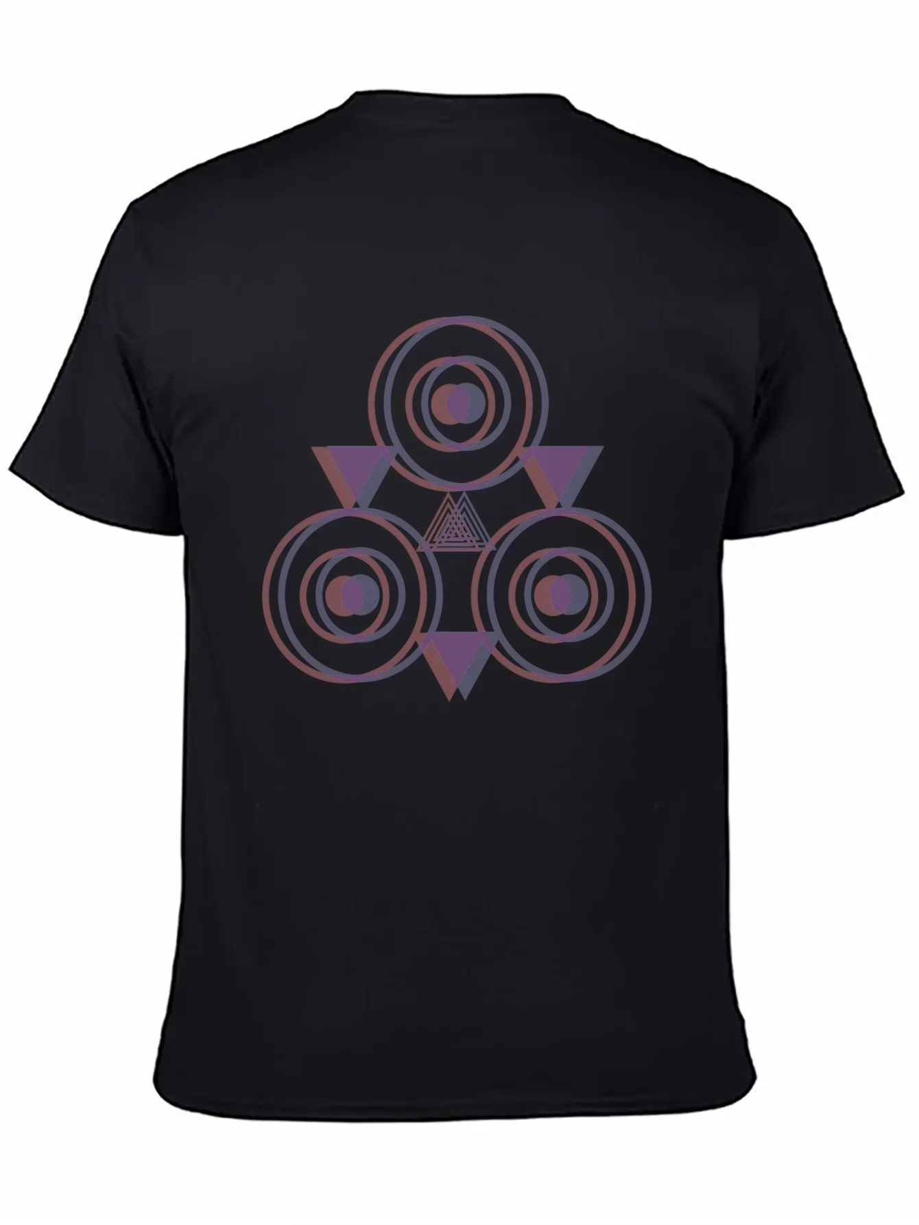 Three-Eyed Night Owl (Double Vision) Unisex Short Sleeve Soft Cotton T-Shirt – Casual Everyday Wear
