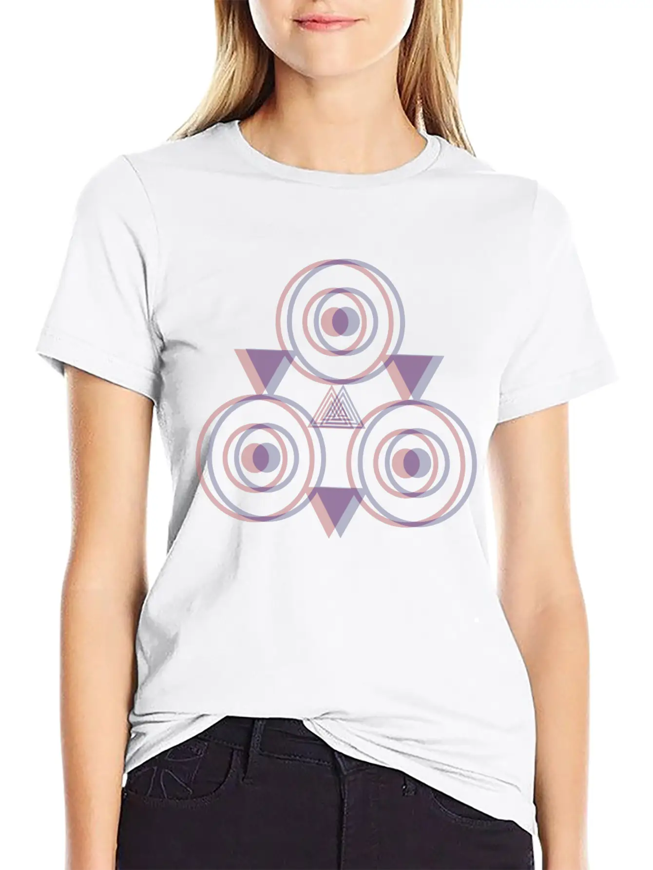 Three-Eyed Night Owl (Double Vision) Unisex Short Sleeve Soft Cotton T-Shirt – Casual Everyday Wear