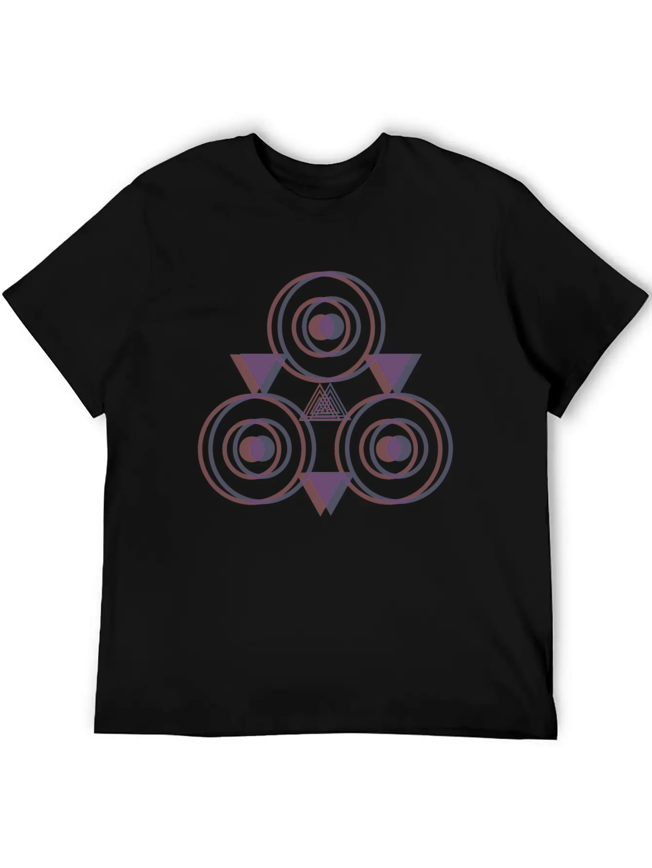 Three-Eyed Night Owl (Double Vision) Unisex Short Sleeve Soft Cotton T-Shirt – Casual Everyday Wear