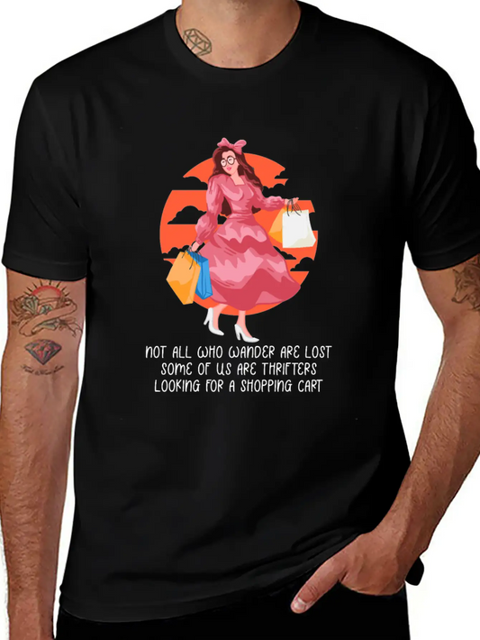 Thrifters Looking For A Shopping Cart Thrifting Lo Timeless Short Sleeve Tee – Comfy And Minimalist Design