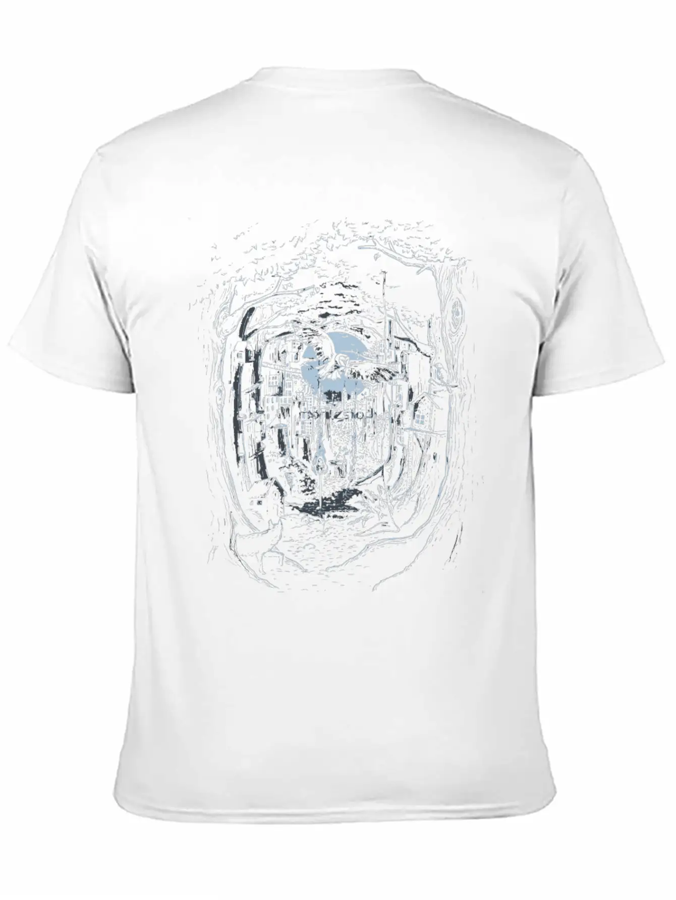 Through The Forest Stylish Everyday T-Shirt – Unisex Basic Cotton Tee