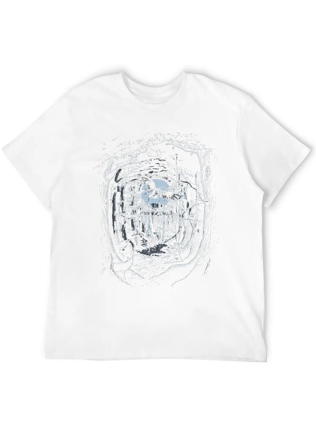 Through The Forest Stylish Everyday T-Shirt – Unisex Basic Cotton Tee