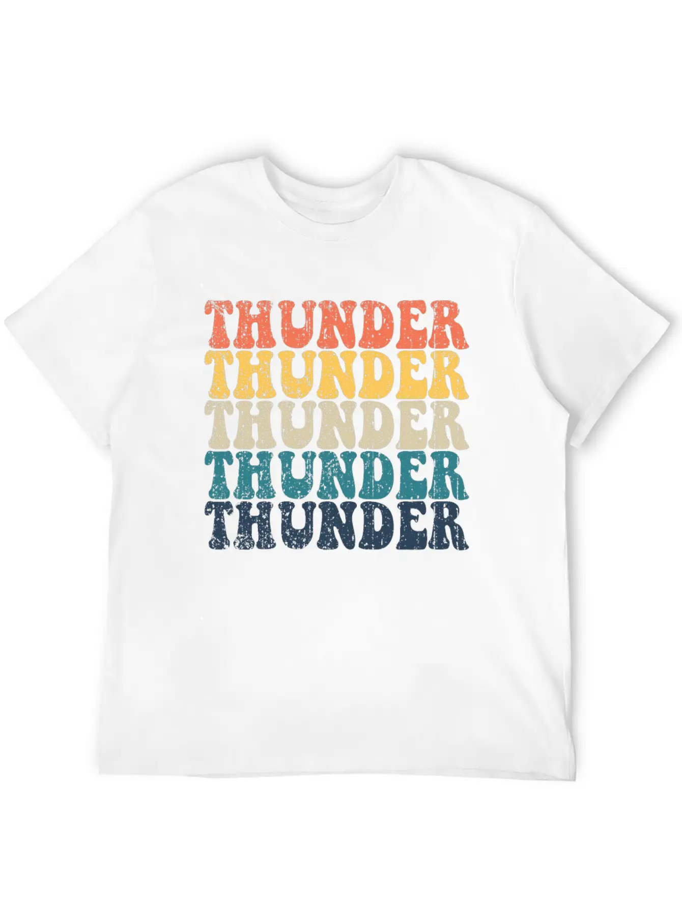Thunder High School Thunder Sports Retro Thundervi Timeless Short Sleeve Tee – Comfy And Minimalist Design
