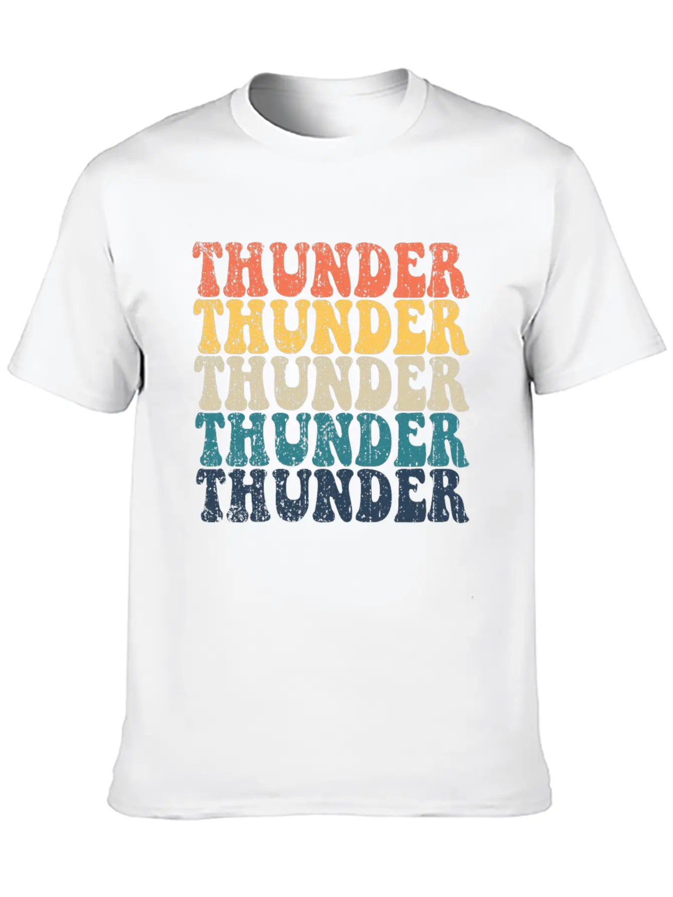 Thunder High School Thunder Sports Retro Thundervi Timeless Short Sleeve Tee – Comfy And Minimalist Design