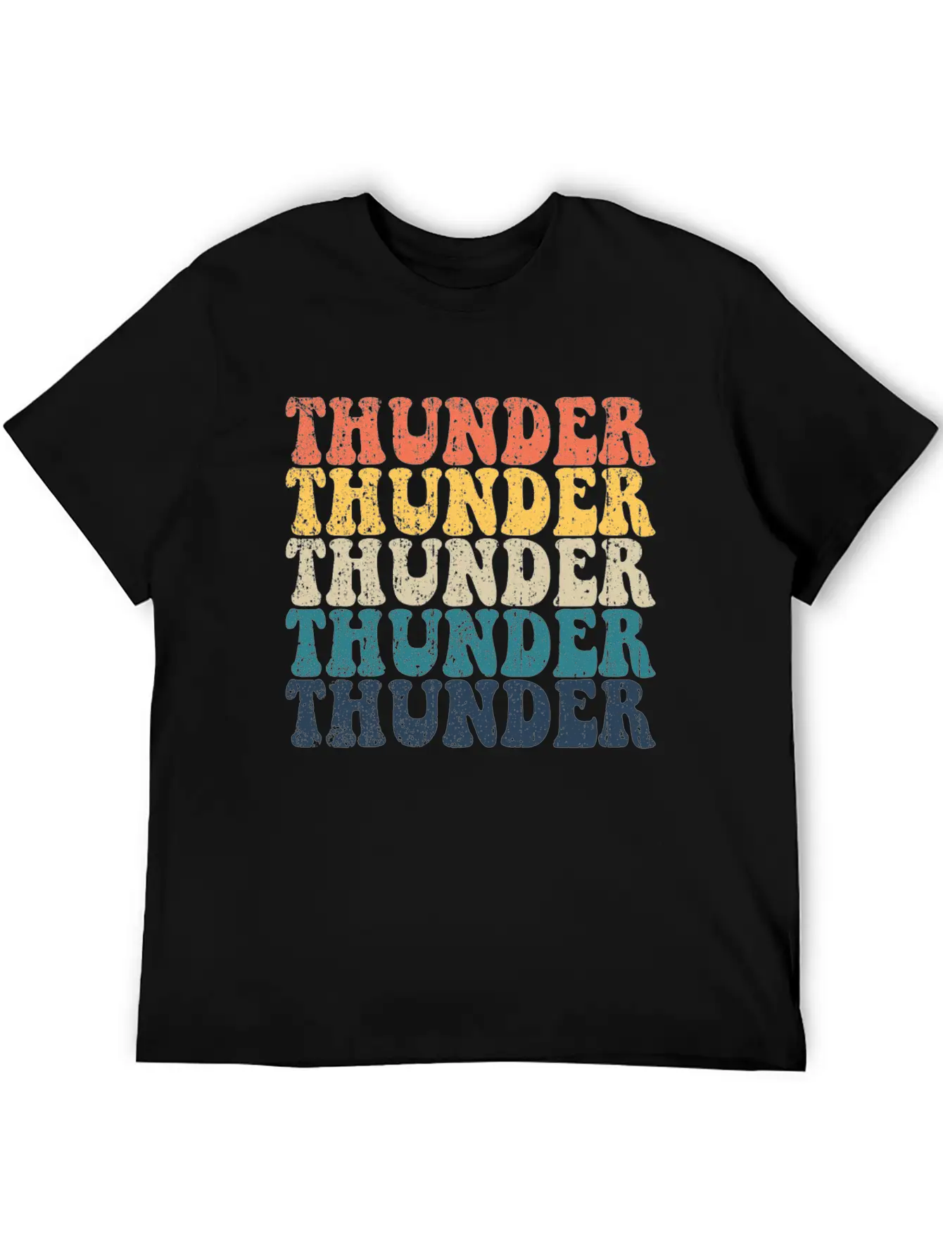 Thunder High School Thunder Sports Retro Thundervi Timeless Short Sleeve Tee – Comfy And Minimalist Design