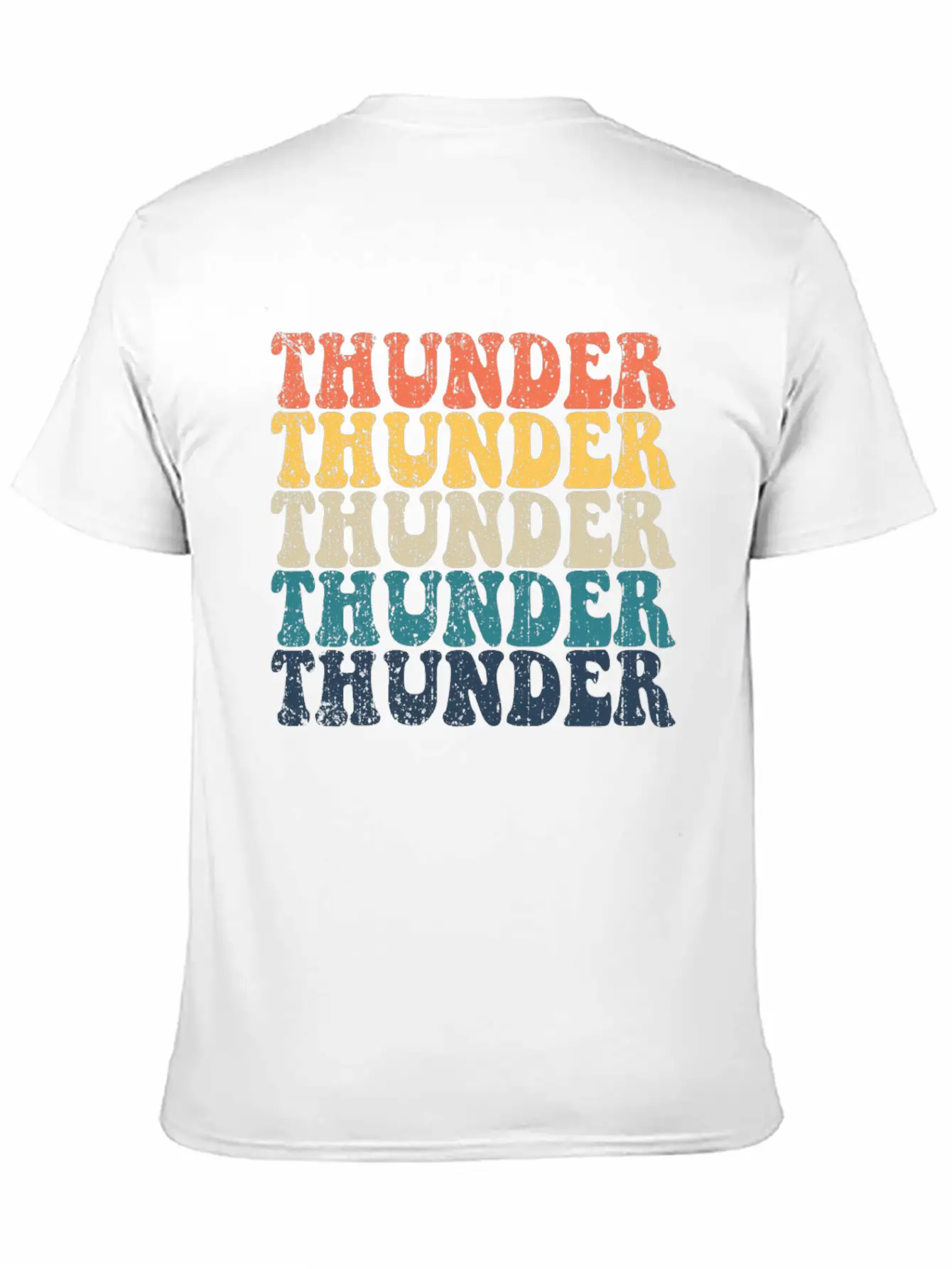 Thunder High School Thunder Sports Retro Thundervi Timeless Short Sleeve Tee – Comfy And Minimalist Design