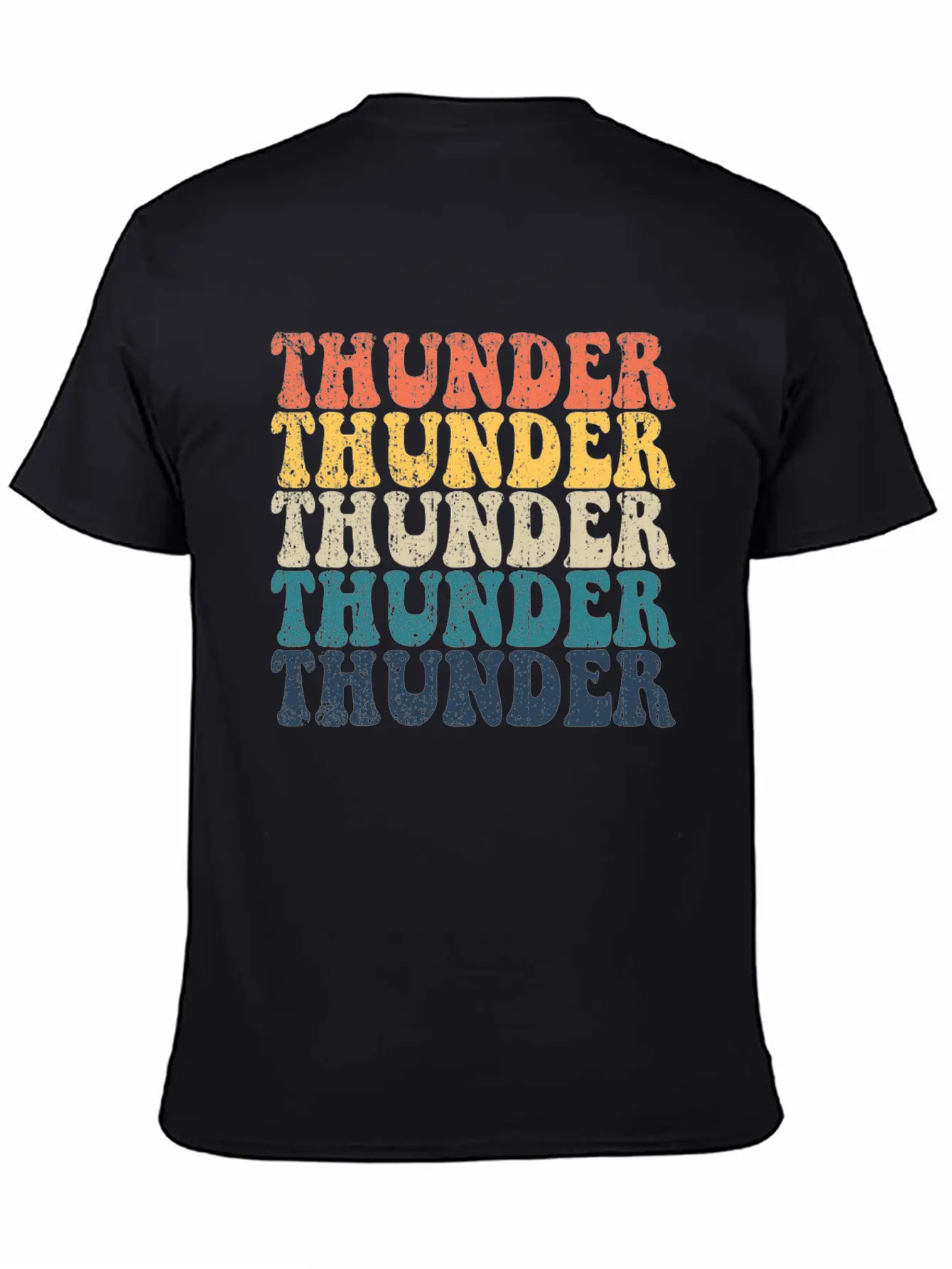 Thunder High School Thunder Sports Retro Thundervi Timeless Short Sleeve Tee – Comfy And Minimalist Design