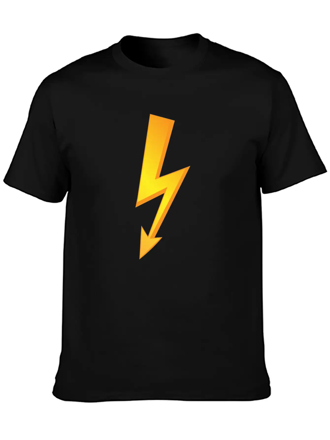 Thunder Lighting Unisex Casual T-Shirt – Clean Design For Daily Comfort