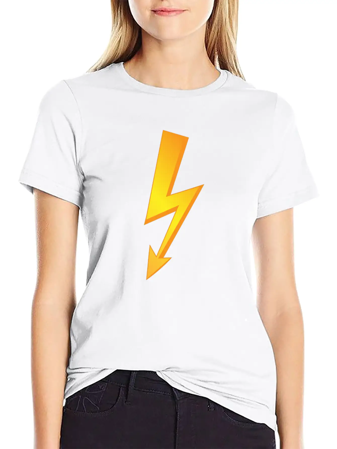 Thunder Lighting Unisex Casual T-Shirt – Clean Design For Daily Comfort