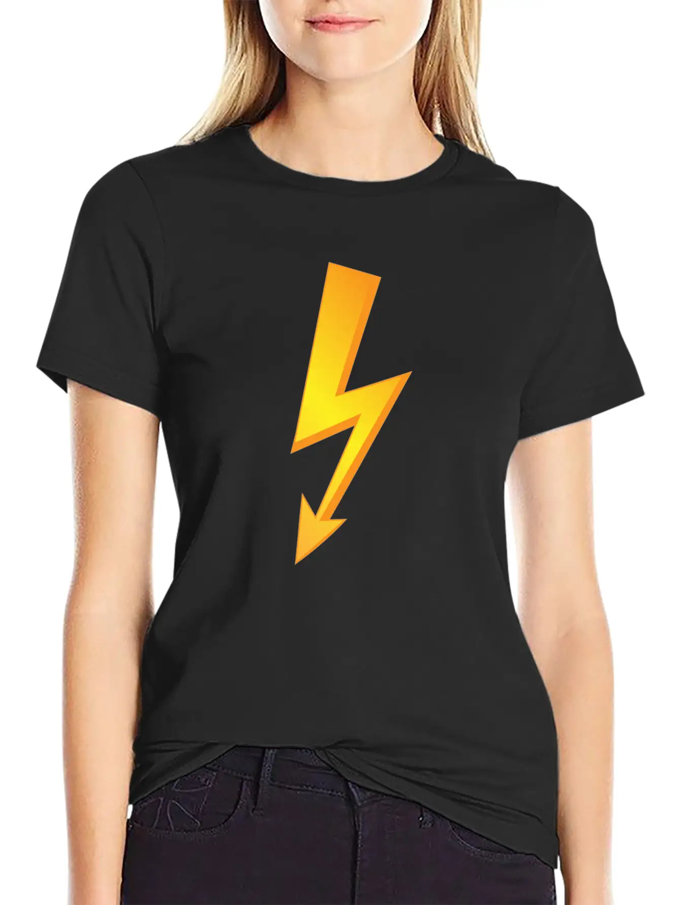 Thunder Lighting Unisex Casual T-Shirt – Clean Design For Daily Comfort