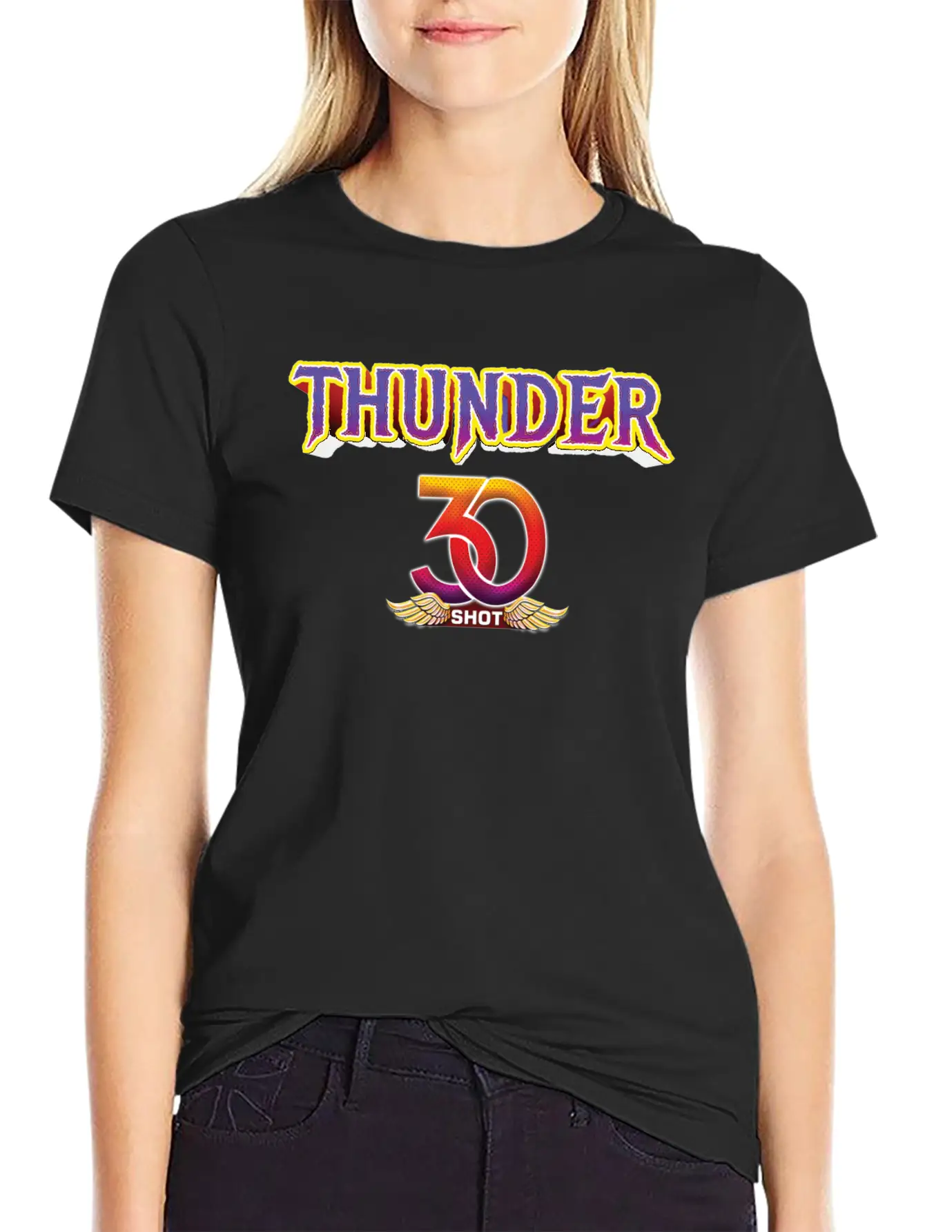 Thunder Stone Comfortable Minimalist Graphic Tee – Summer Style Essential