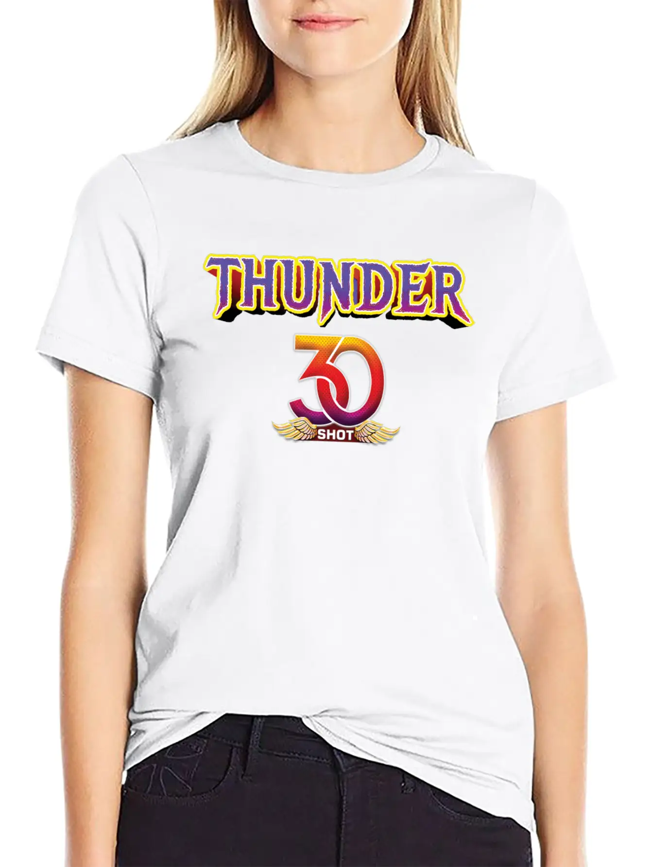 Thunder Stone Comfortable Minimalist Graphic Tee – Summer Style Essential