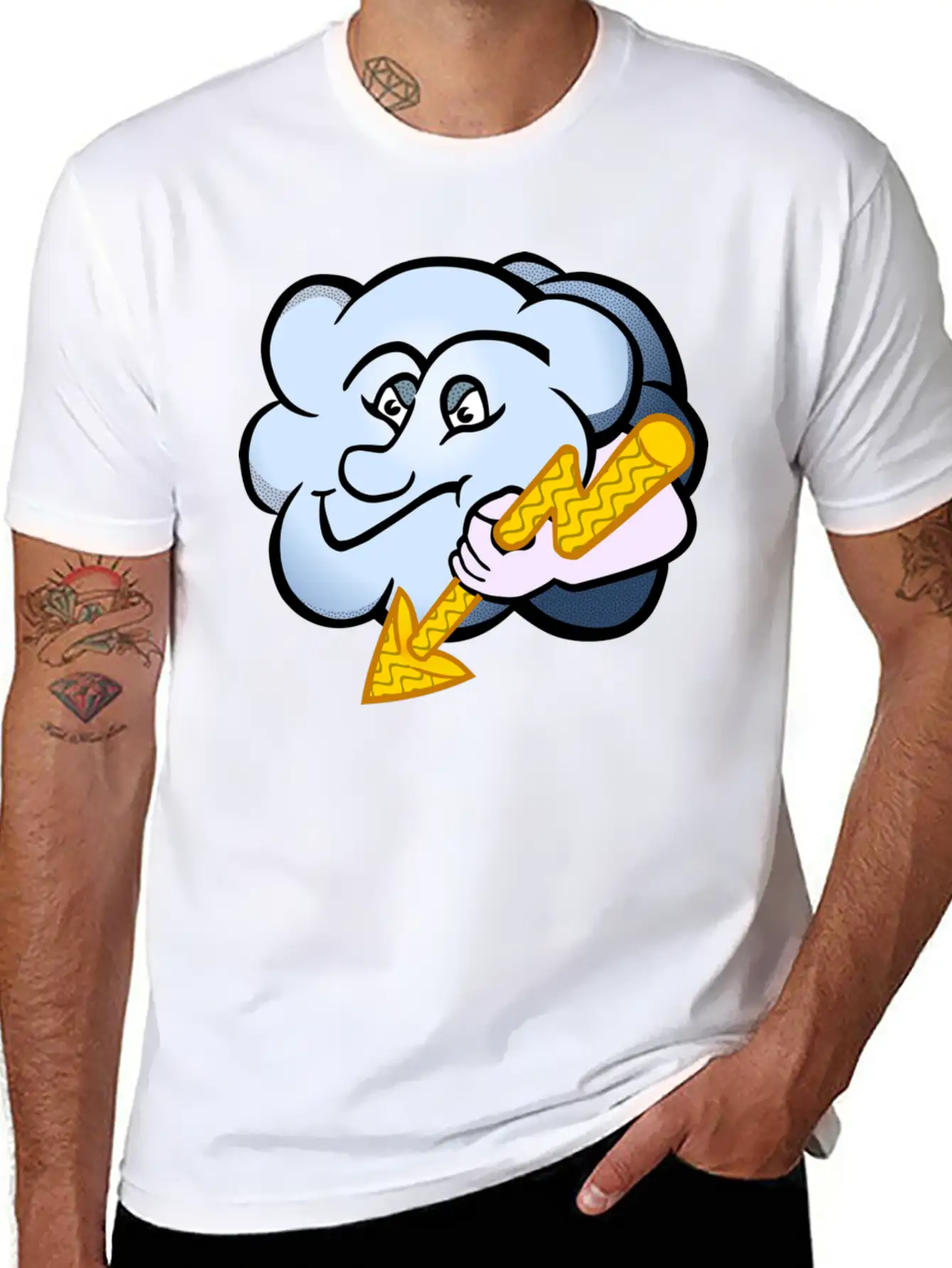 Thunder Timeless Short Sleeve Tee – Comfy And Minimalist Design