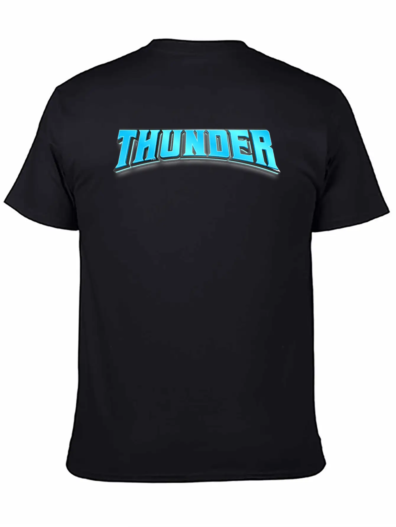 THUNDER TYPOGRAPHY Stylish Everyday T-Shirt – Unisex Basic Cotton Tee