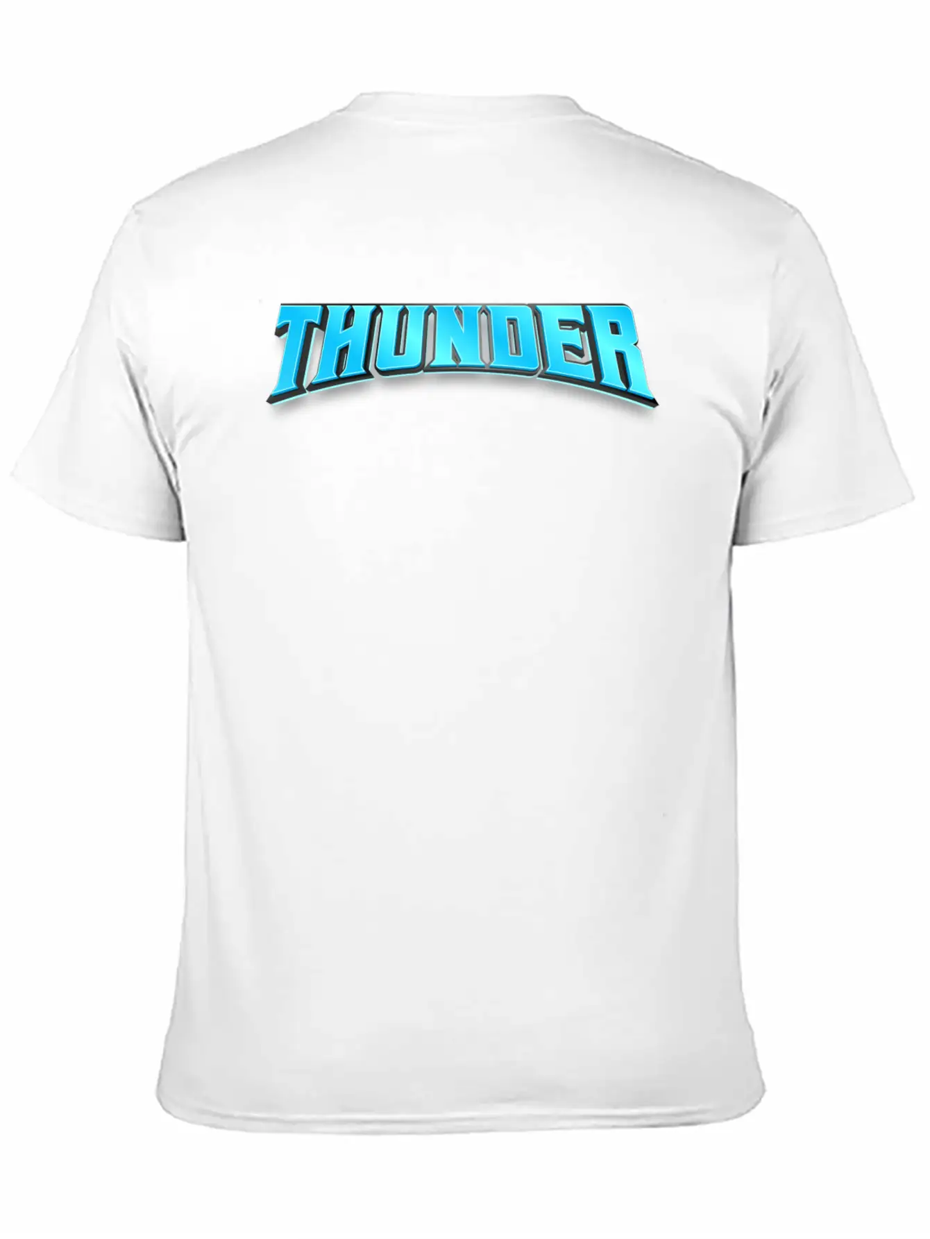 THUNDER TYPOGRAPHY Stylish Everyday T-Shirt – Unisex Basic Cotton Tee