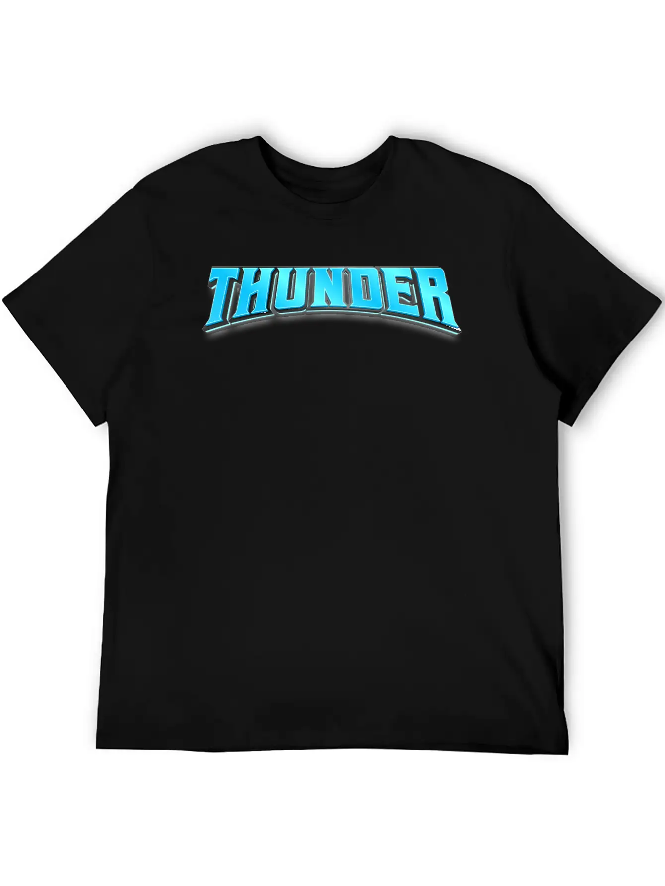 THUNDER TYPOGRAPHY Stylish Everyday T-Shirt – Unisex Basic Cotton Tee