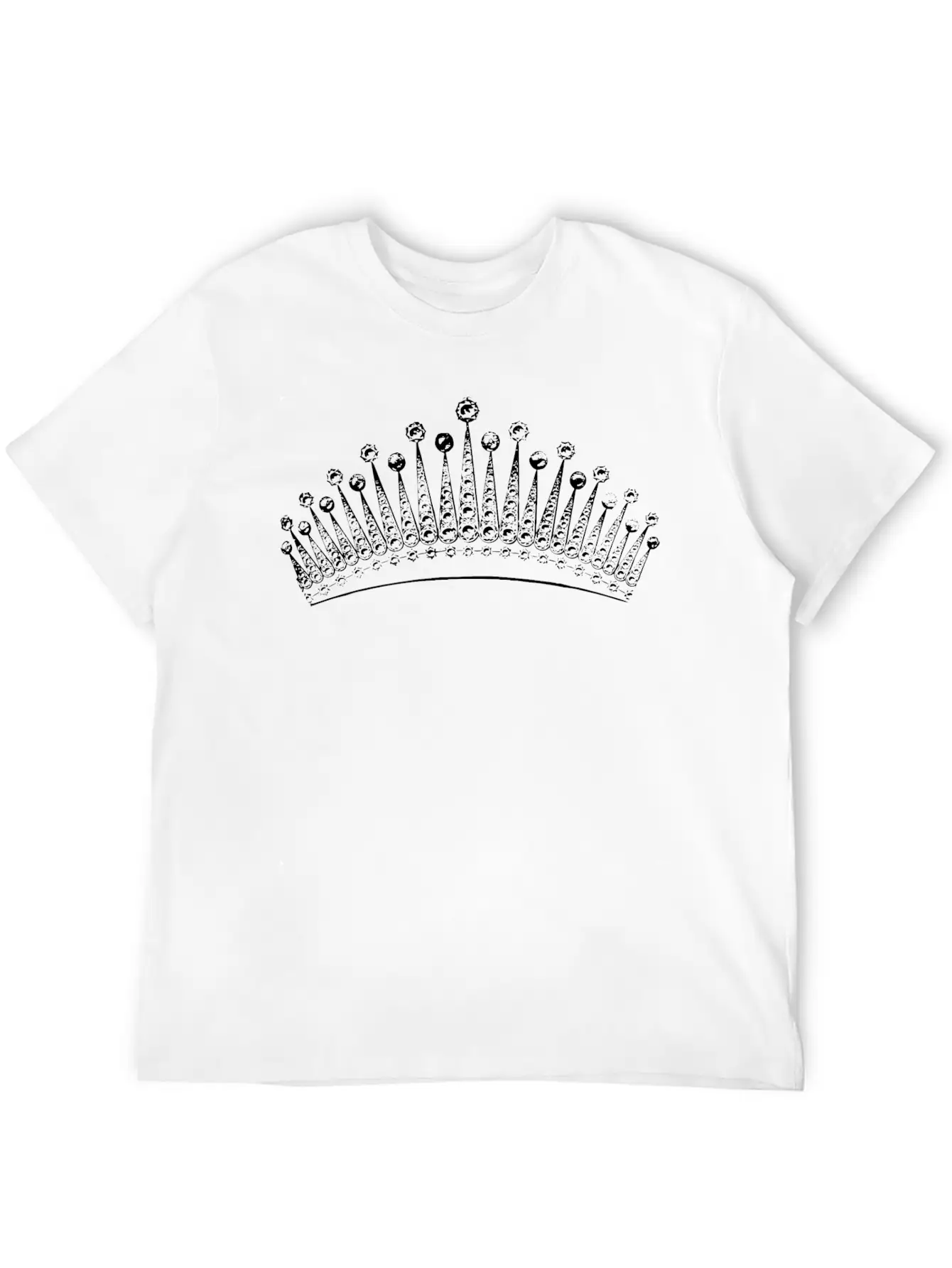 Tiara Unisex Casual T-Shirt – Clean Design For Daily Comfort