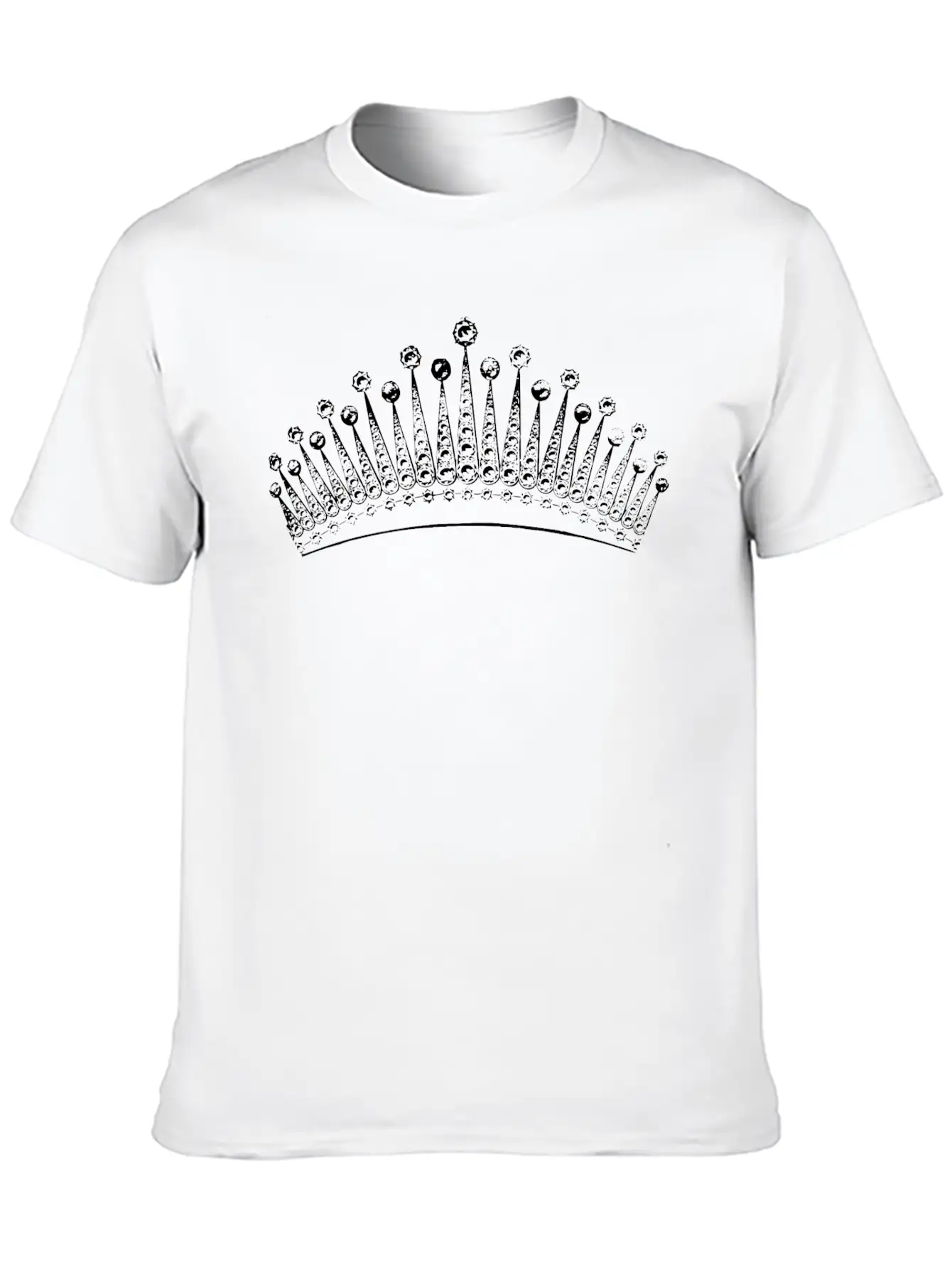 Tiara Unisex Casual T-Shirt – Clean Design For Daily Comfort