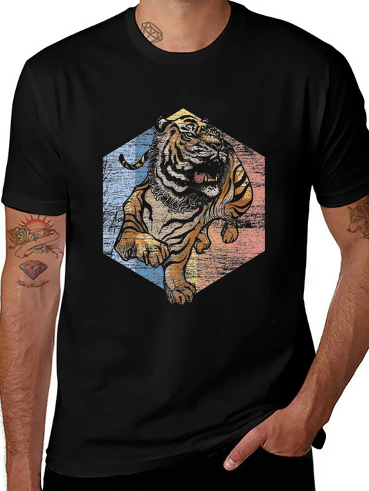Tiger Basic Graphic T-Shirt – Daily Comfort In Soft Cotton