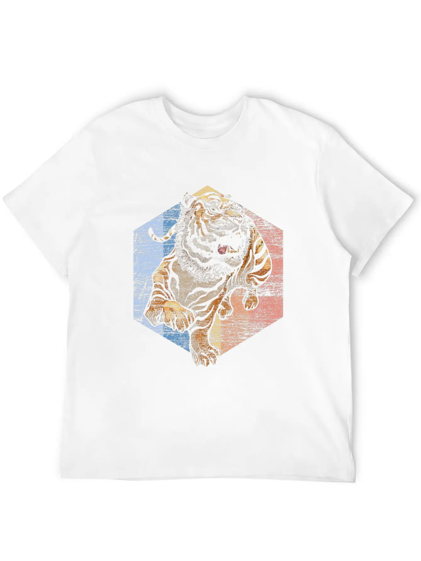 Tiger Basic Graphic T-Shirt – Daily Comfort In Soft Cotton