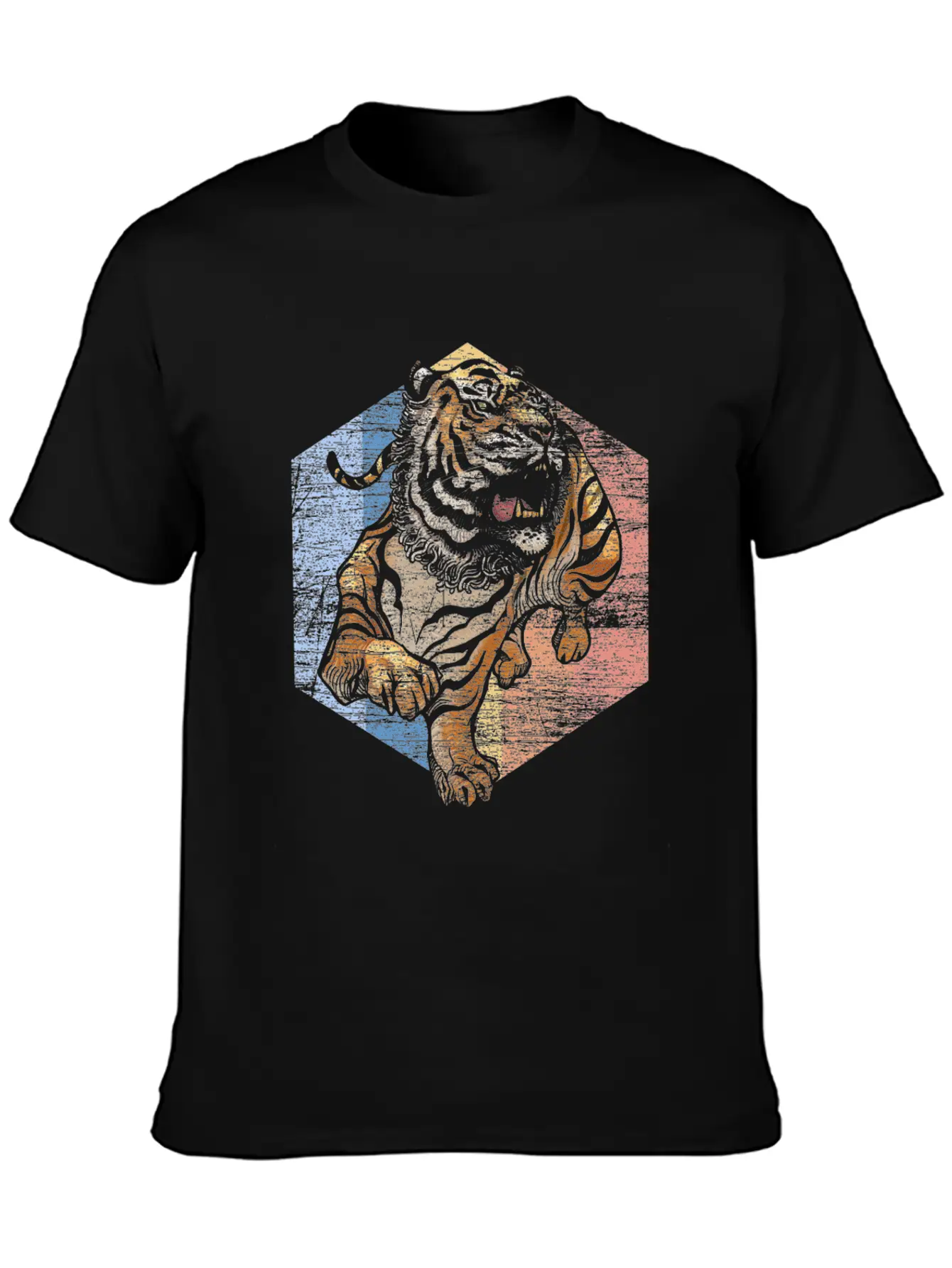 Tiger Basic Graphic T-Shirt – Daily Comfort In Soft Cotton