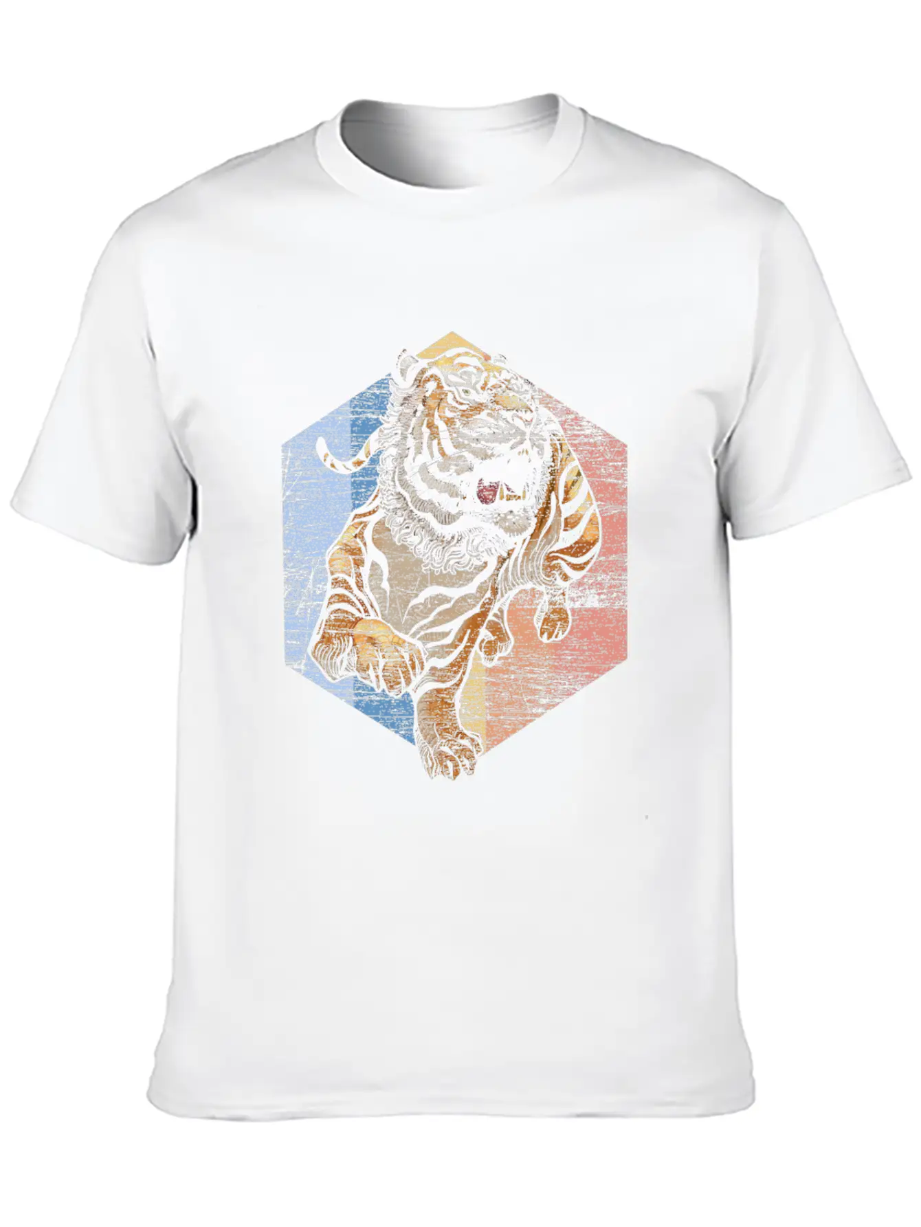 Tiger Basic Graphic T-Shirt – Daily Comfort In Soft Cotton