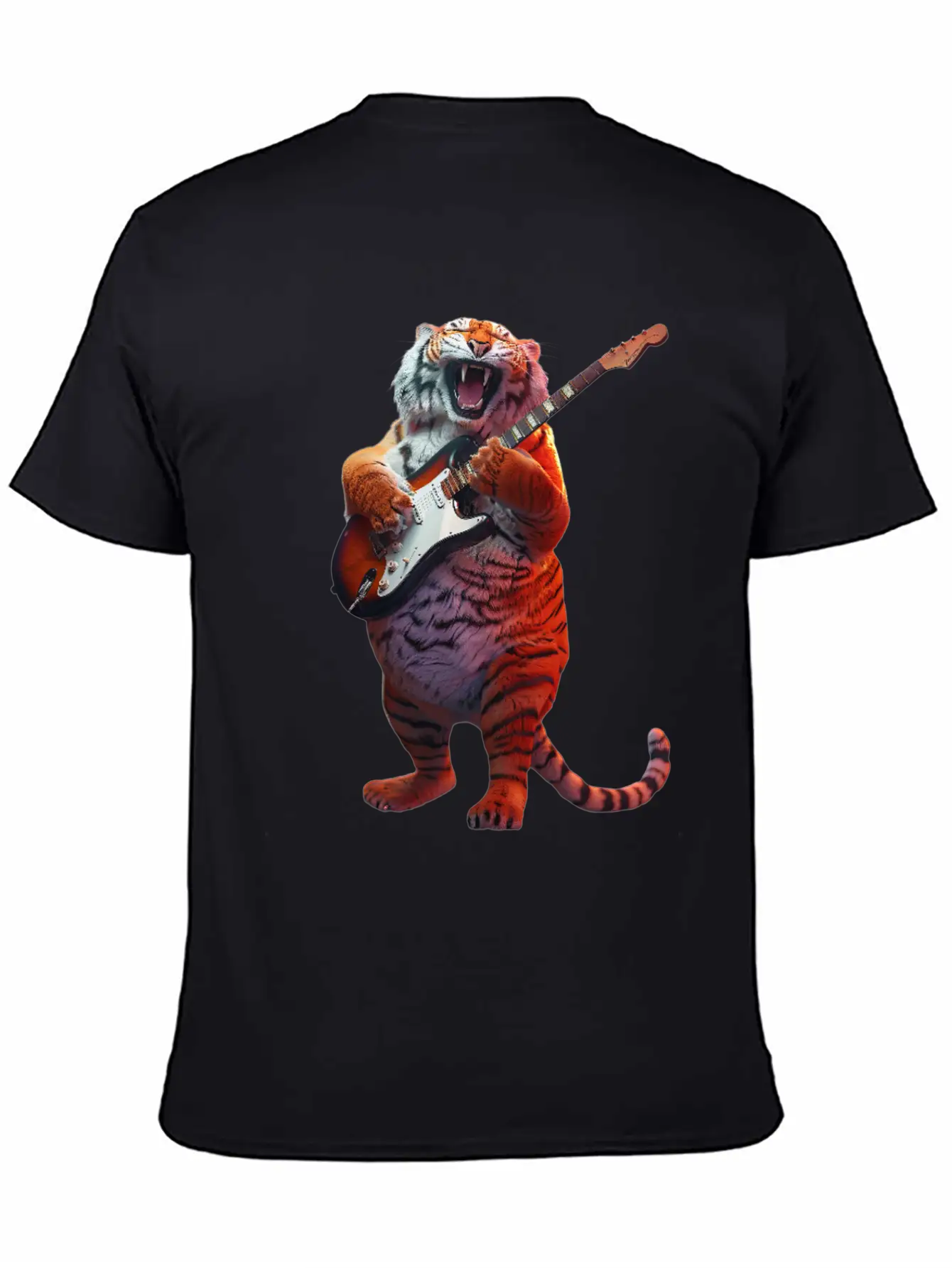 Tiger Comfortable Minimalist Graphic Tee – Summer Style Essential