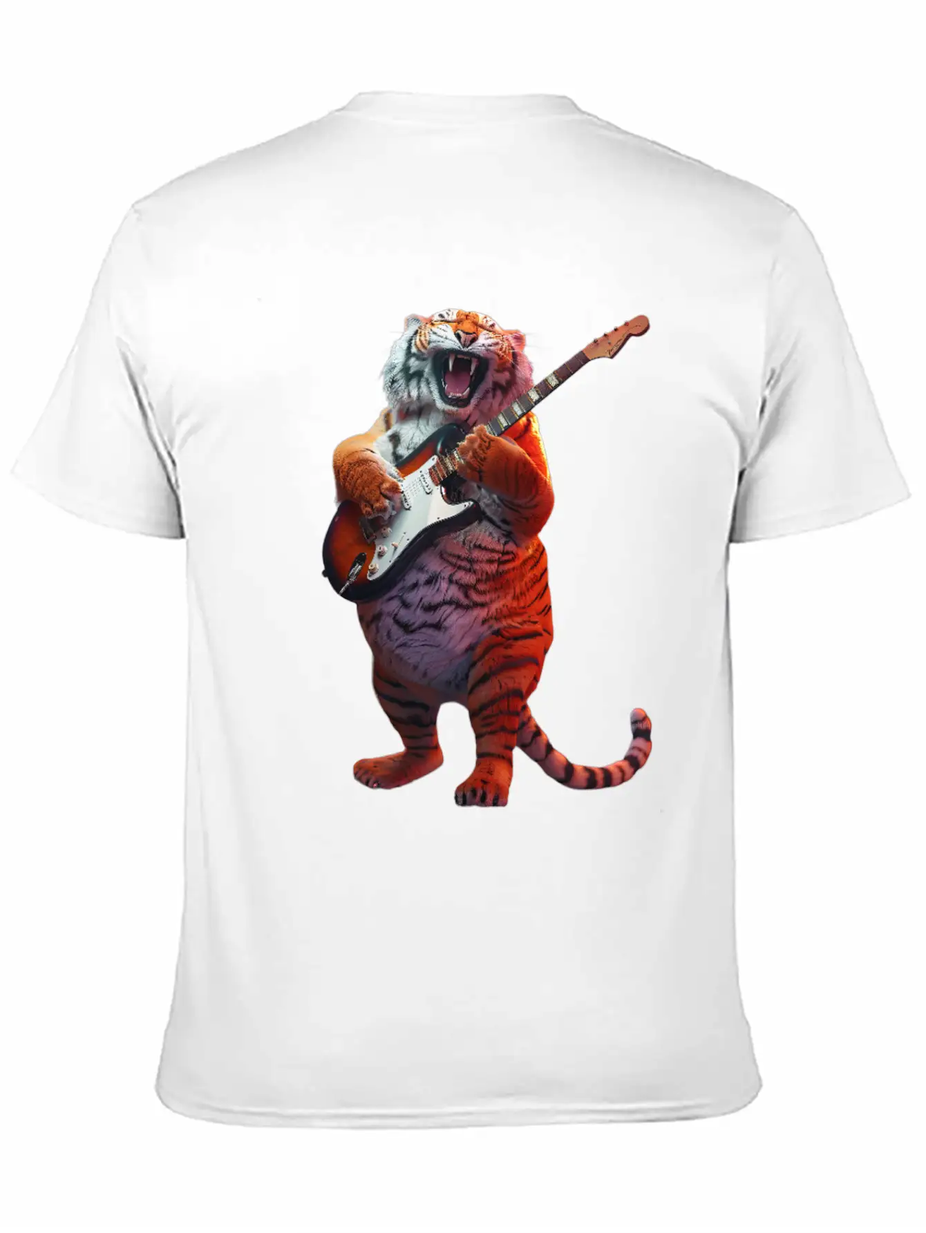 Tiger Comfortable Minimalist Graphic Tee – Summer Style Essential
