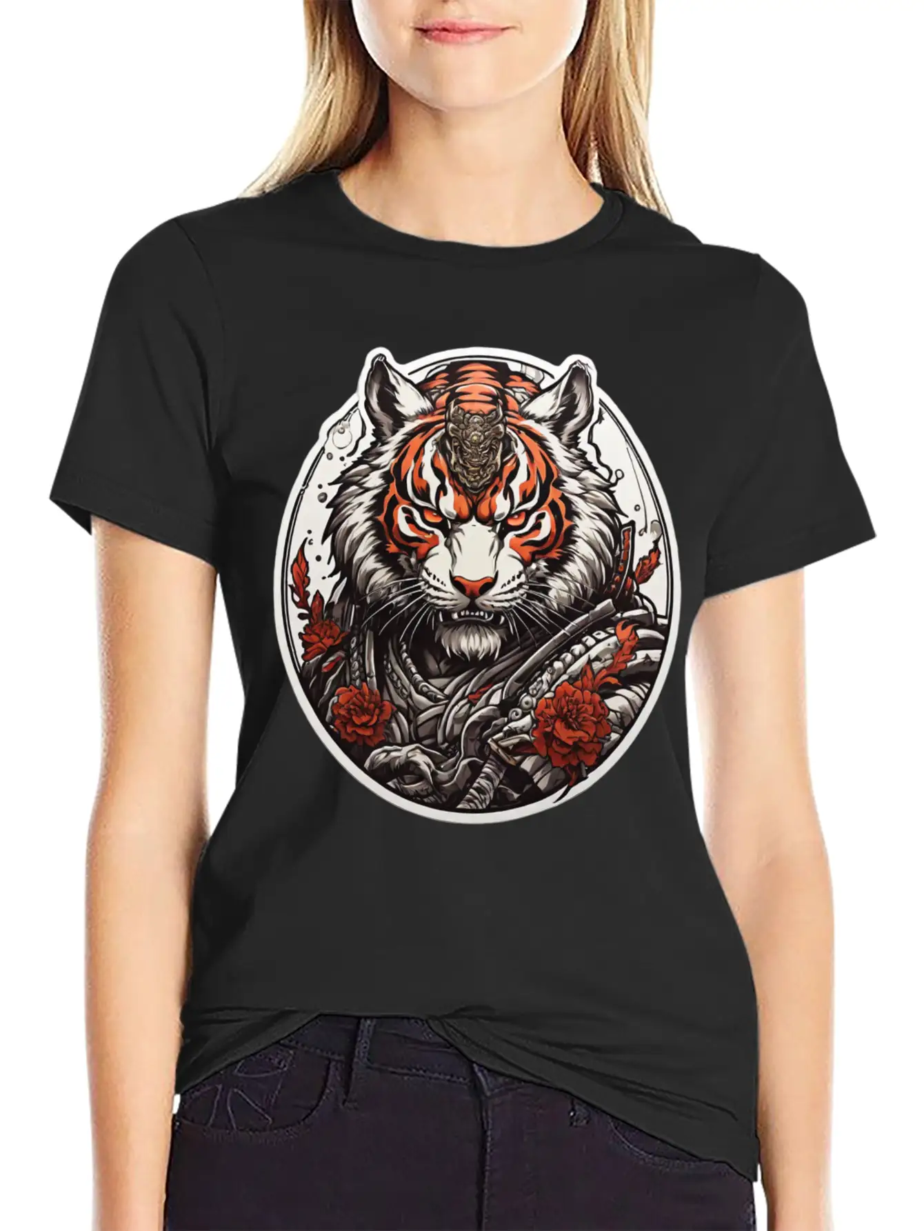 Tiger Design For Clothing Apparel T-shirts Essential Unisex Summer Tee – Soft Cotton Casual Fit
