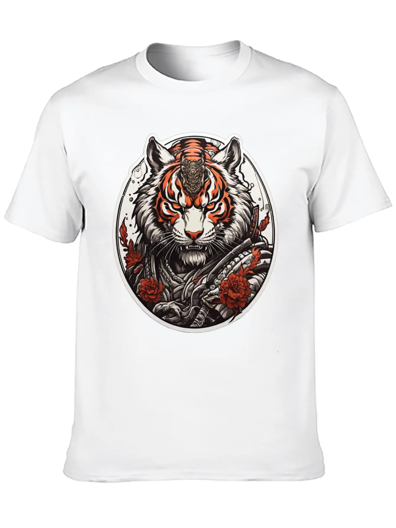 Tiger Design For Clothing Apparel T-shirts Essential Unisex Summer Tee – Soft Cotton Casual Fit
