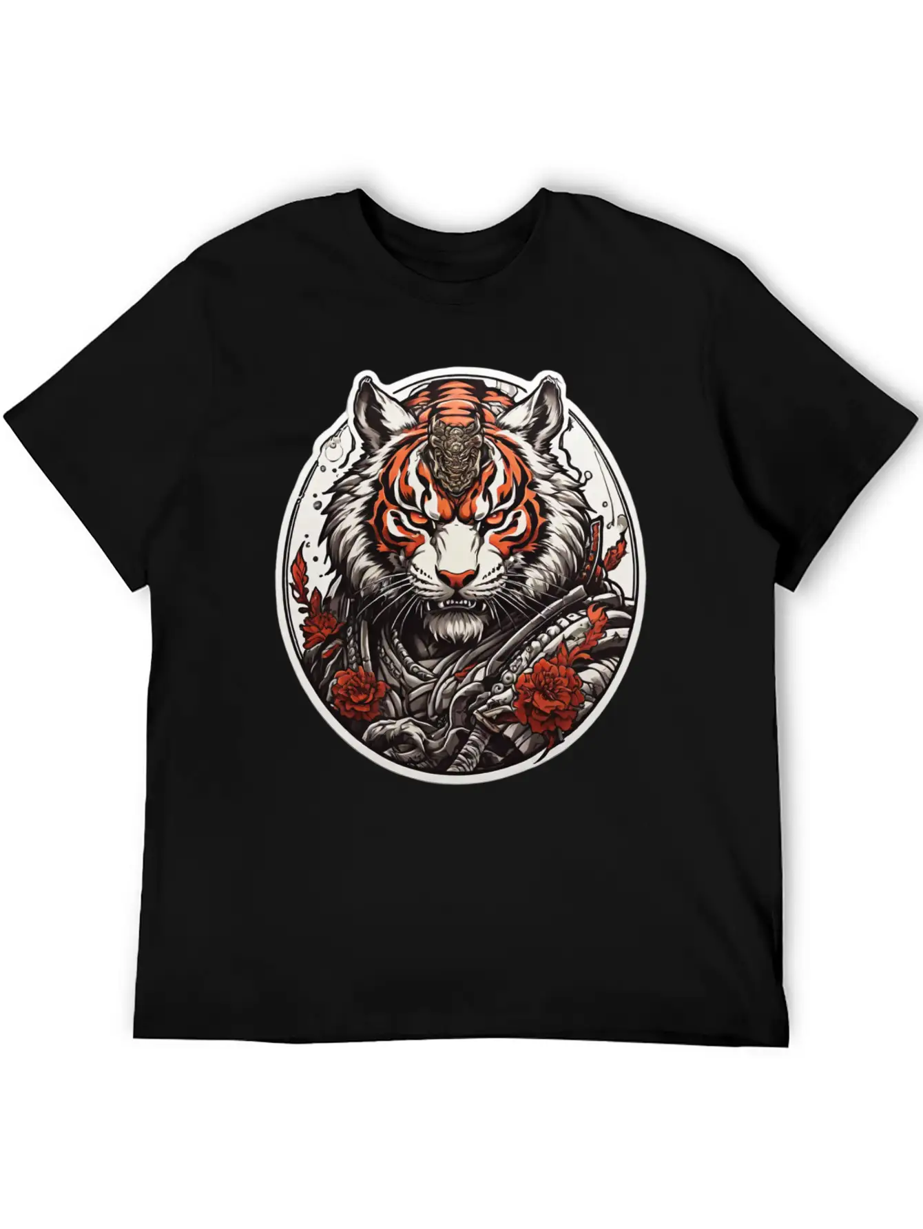 Tiger Design For Clothing Apparel T-shirts Essential Unisex Summer Tee – Soft Cotton Casual Fit