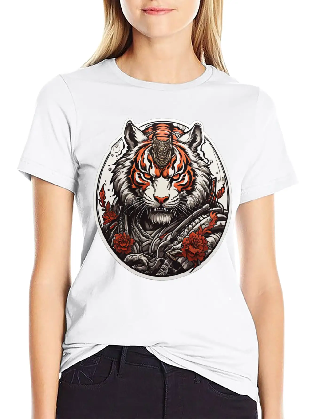 Tiger Design For Clothing Apparel T-shirts Essential Unisex Summer Tee – Soft Cotton Casual Fit