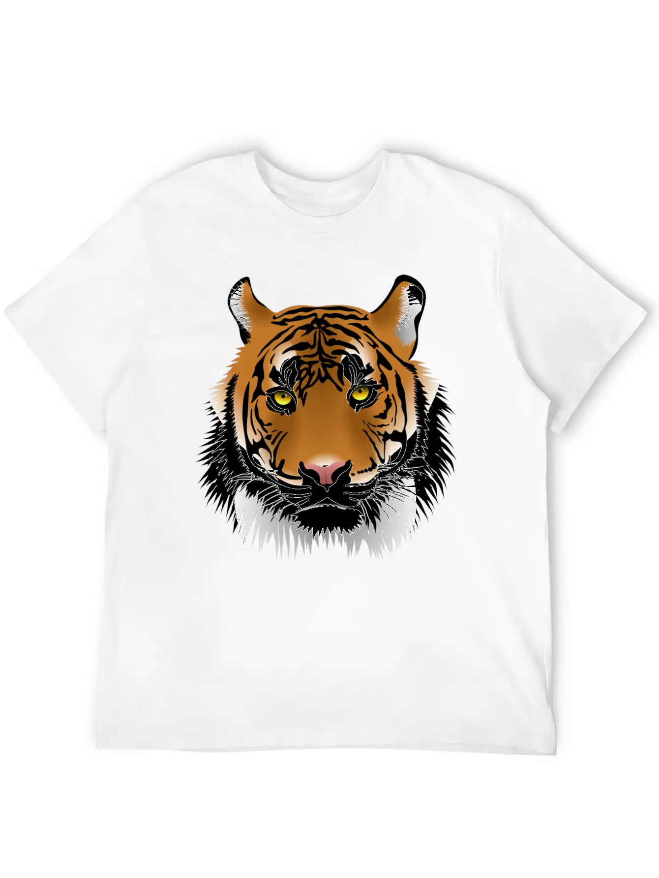 Tiger Design Timeless Short Sleeve Tee – Comfy And Minimalist Design