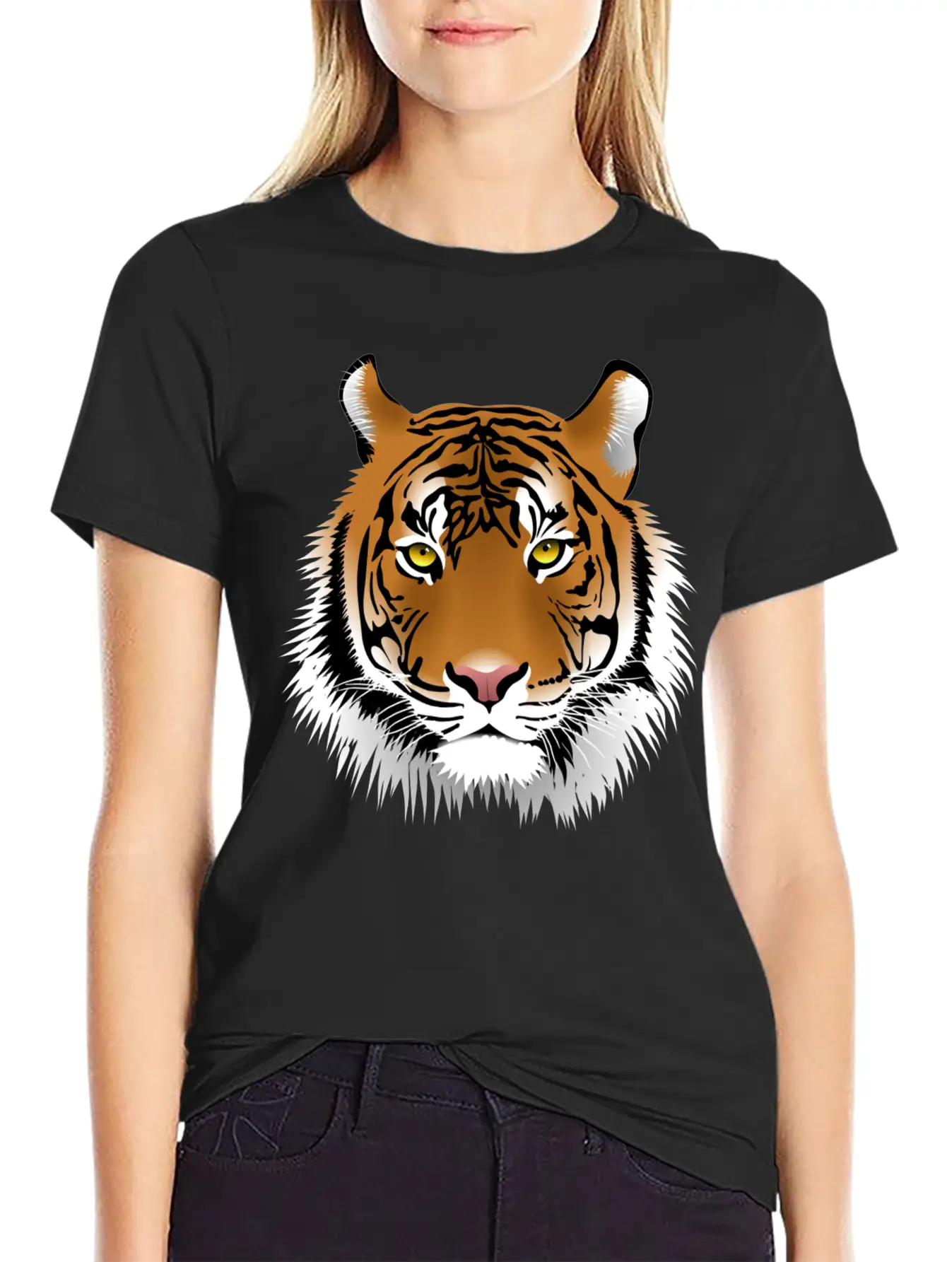 Tiger Design Timeless Short Sleeve Tee – Comfy And Minimalist Design