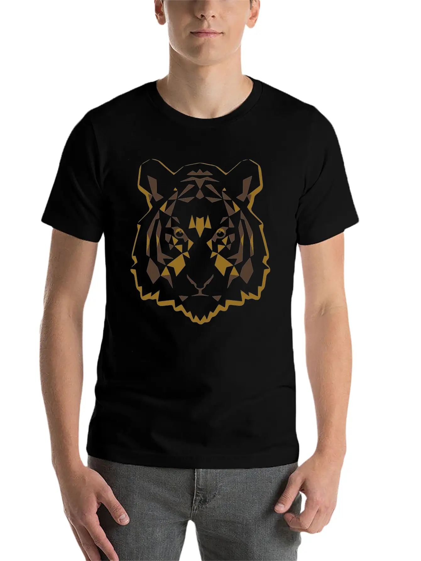 Tiger One Of The Strangest Animal In Jungle Unisex Casual T-Shirt – Clean Design For Daily Comfort