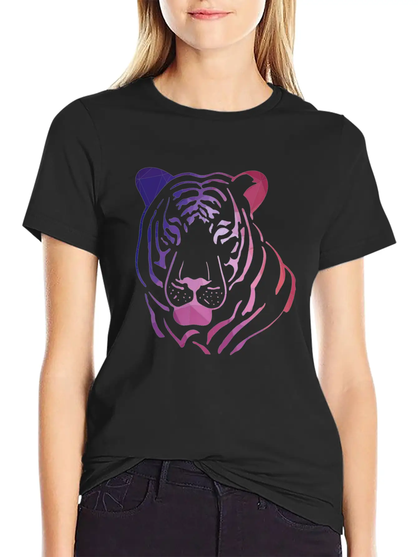 Tiger Stylish Everyday T-Shirt – Unisex Basic Cotton Tee