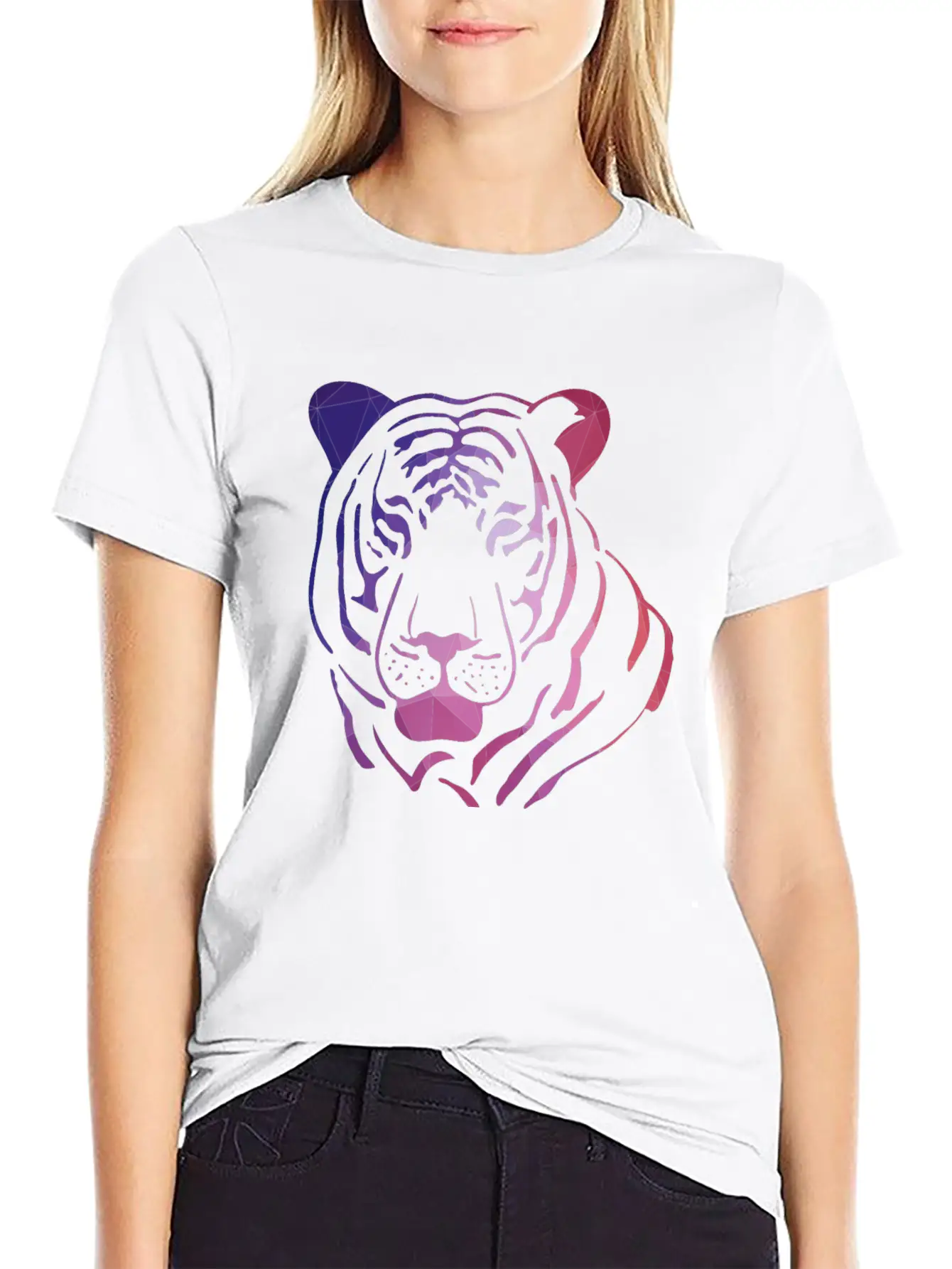 Tiger Stylish Everyday T-Shirt – Unisex Basic Cotton Tee