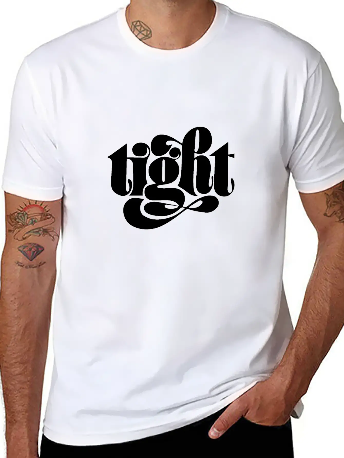Tight 01 Timeless Short Sleeve Tee – Comfy And Minimalist Design