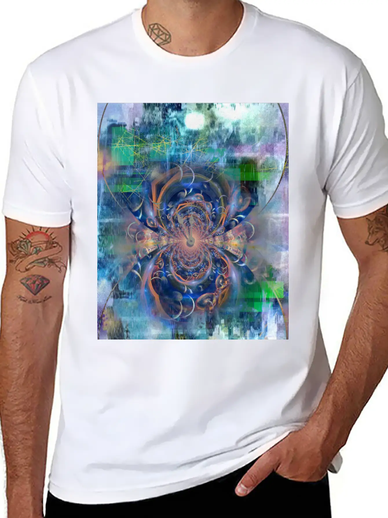 Time Travel Relaxed Everyday Tee – Lightweight And Durable Cotton