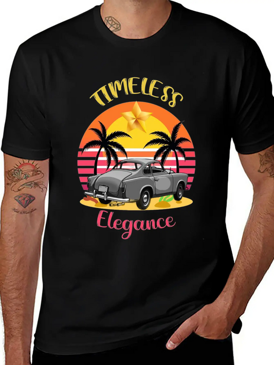Timeless Elegance Basic Graphic T-Shirt – Daily Comfort In Soft Cotton