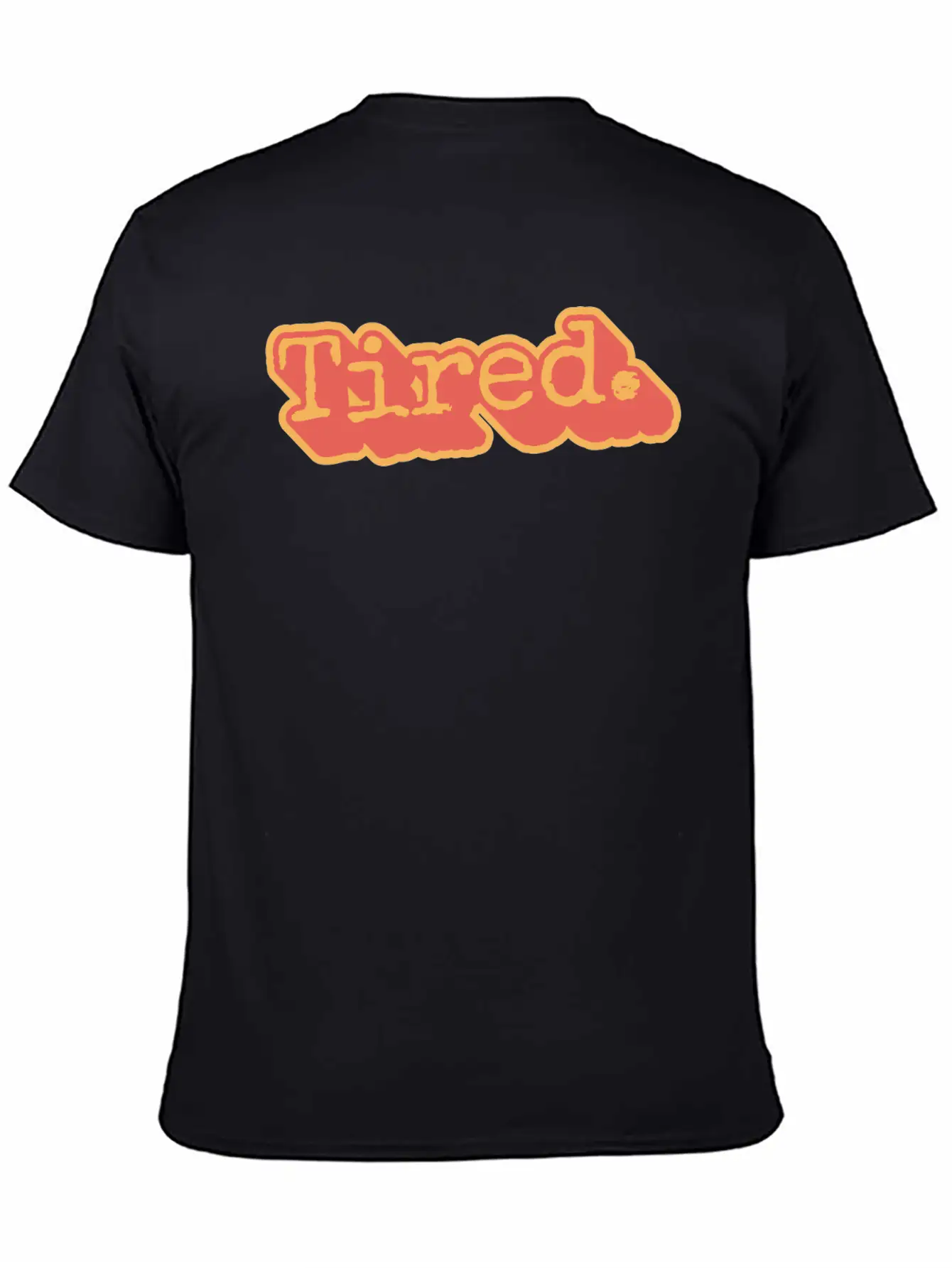 Tired, But Still Here Comfortable Minimalist Graphic Tee – Summer Style Essential