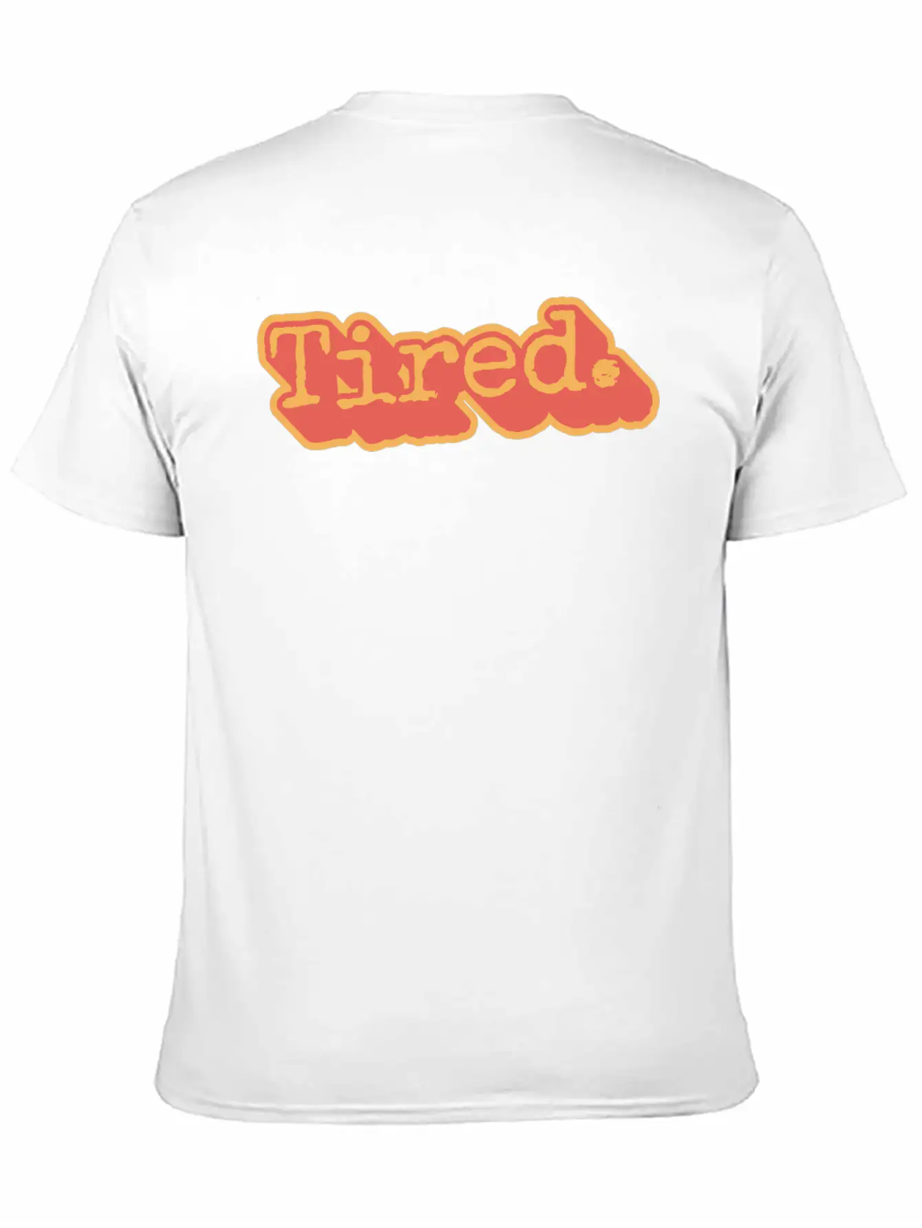 Tired, But Still Here Comfortable Minimalist Graphic Tee – Summer Style Essential