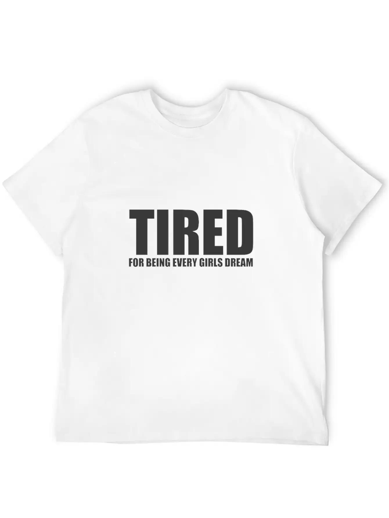 Tired Essential Unisex Summer Tee – Soft Cotton Casual Fit