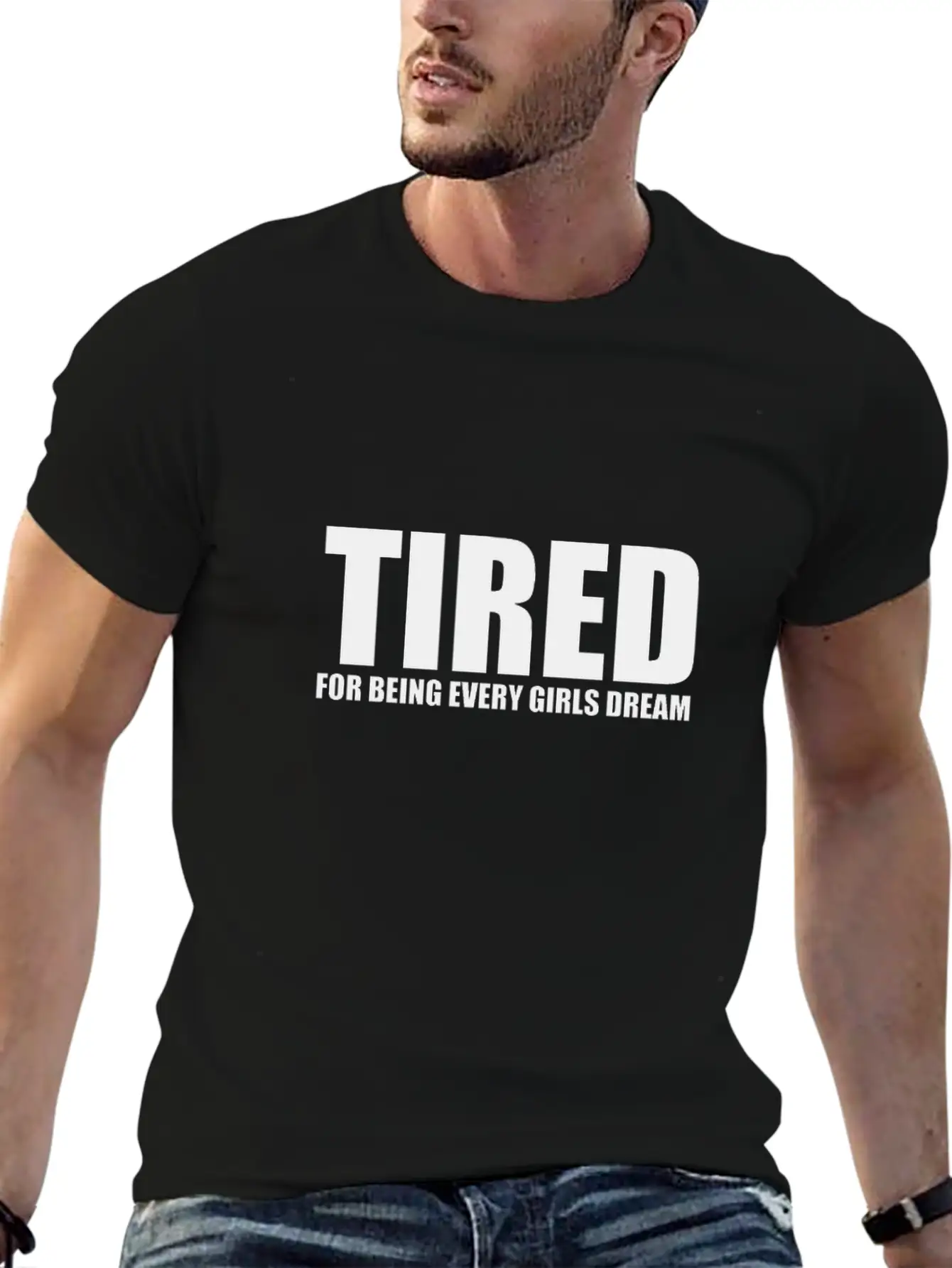 Tired Essential Unisex Summer Tee – Soft Cotton Casual Fit